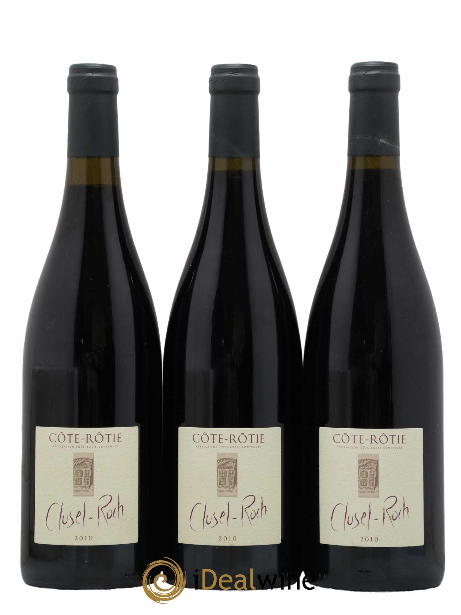 Côte-Rôtie Clusel-Roch 2010 - Lot de 3 bouteilles - 0