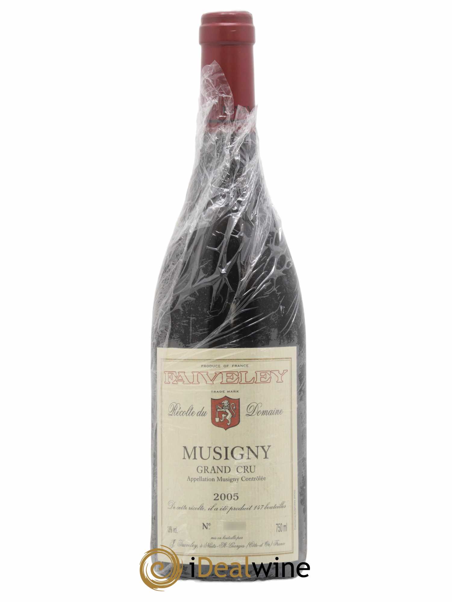 Musigny Grand Cru Faiveley 2005 - Lot de 1 bouteille - 0