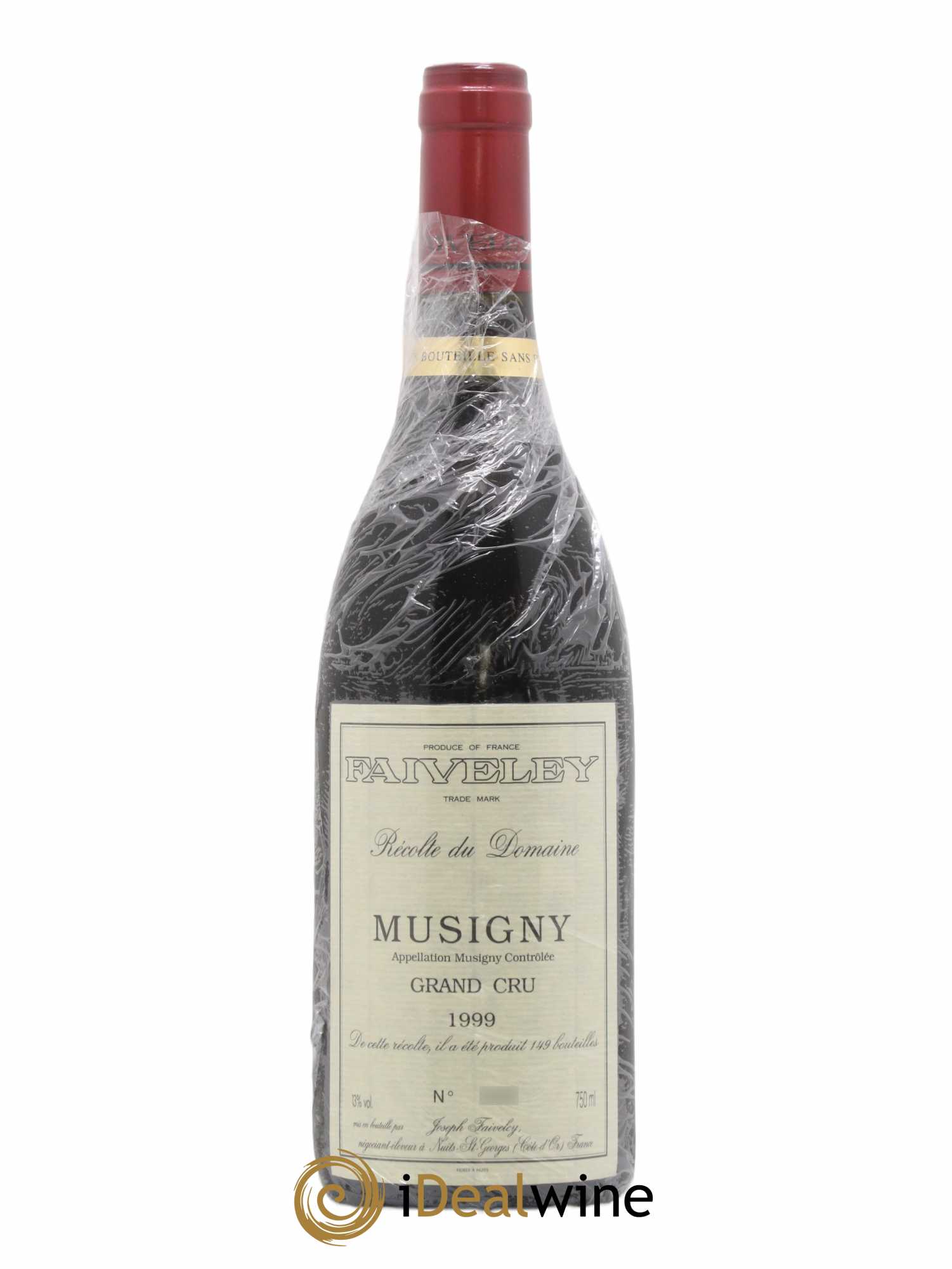 Musigny Grand Cru Faiveley 1999 - Lot de 1 bouteille - 0