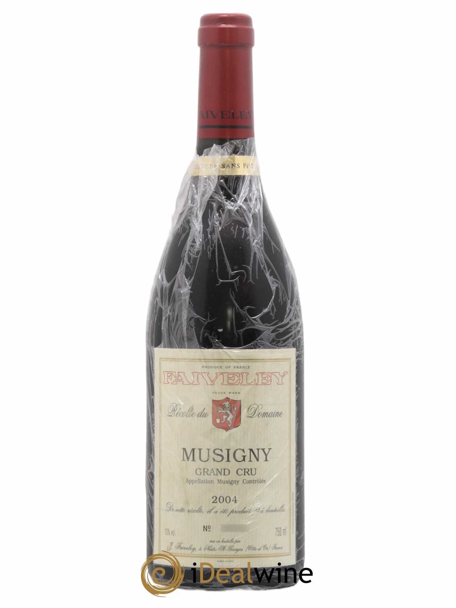 Musigny Grand Cru Faiveley 2004 - Lot de 1 bouteille - 0
