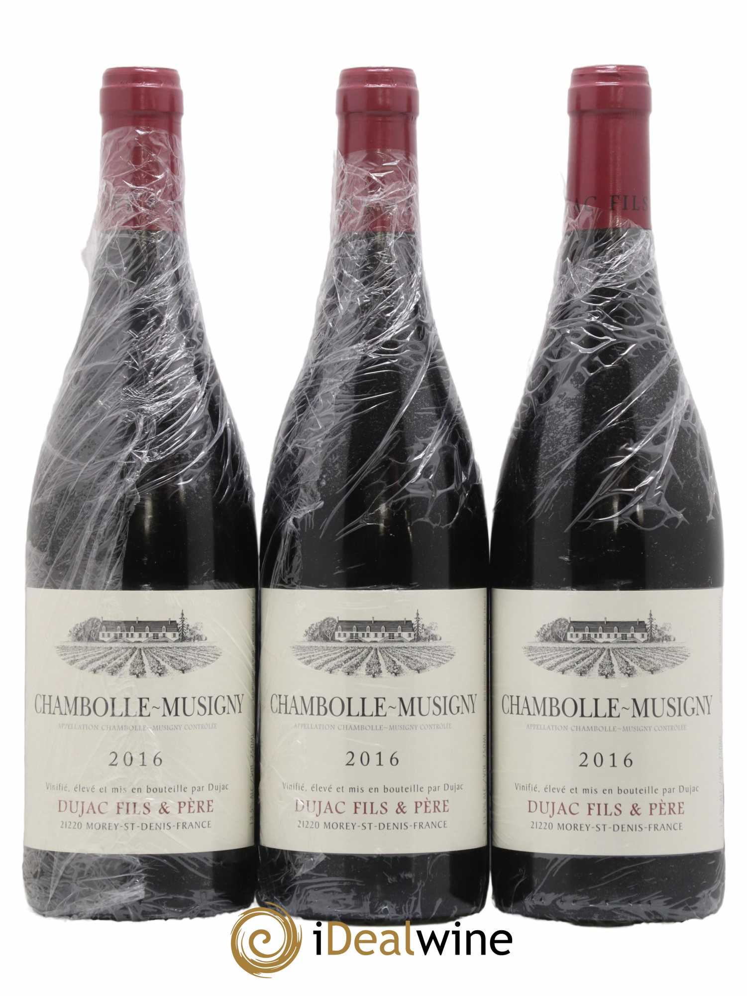 Chambolle-Musigny Dujac Fils et Père 2016 - Lot de 3 bouteilles - 0