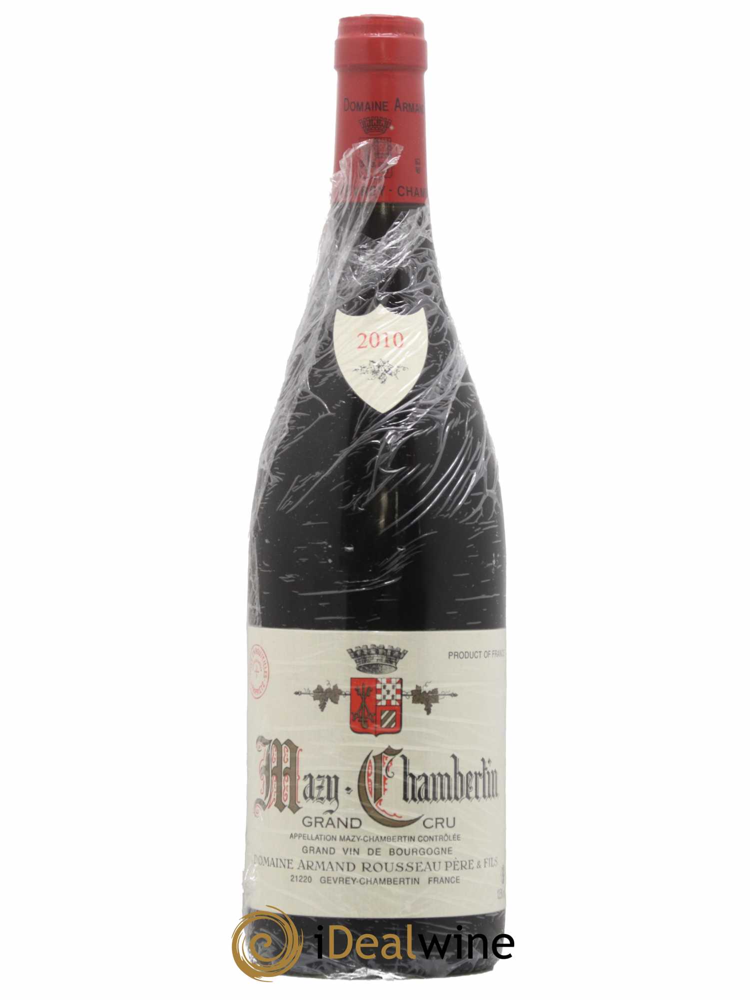 Mazis-Chambertin Grand Cru Armand Rousseau (Domaine) 2010 - Lot de 1 bouteille - 0
