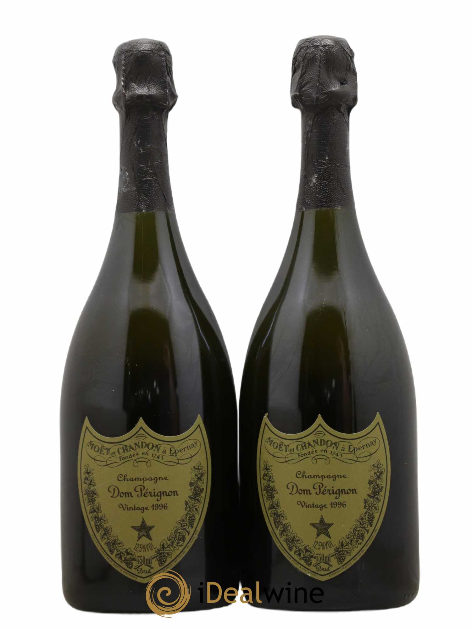 Brut Dom Pérignon 1996 - Lot de 2 bouteilles - 0