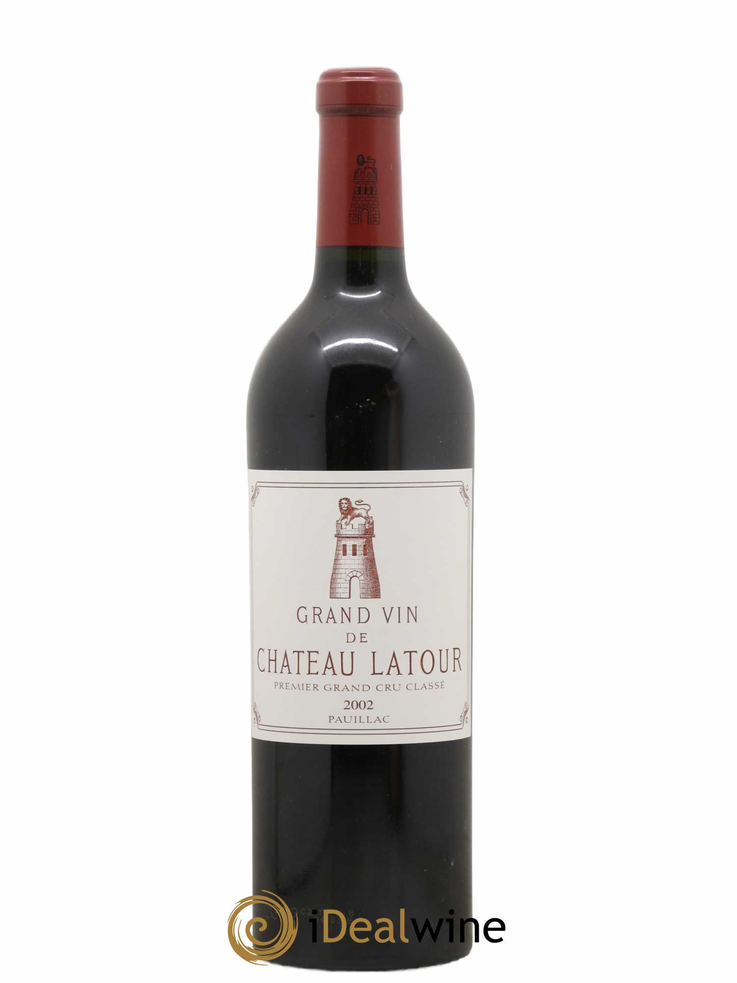 Château Latour 1er Grand Cru Classé 2002 - Lot de 1 bouteille - 0