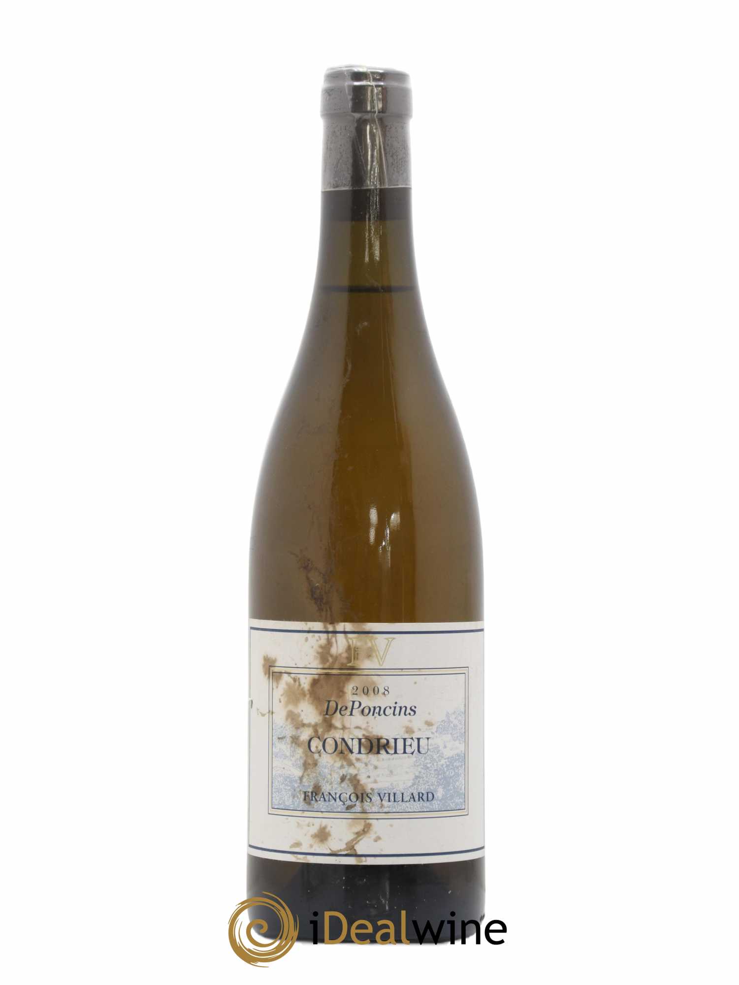 Condrieu Deponcins François Villard (sans prix de réserve) 2008 - Lot de 1 bouteille - 0