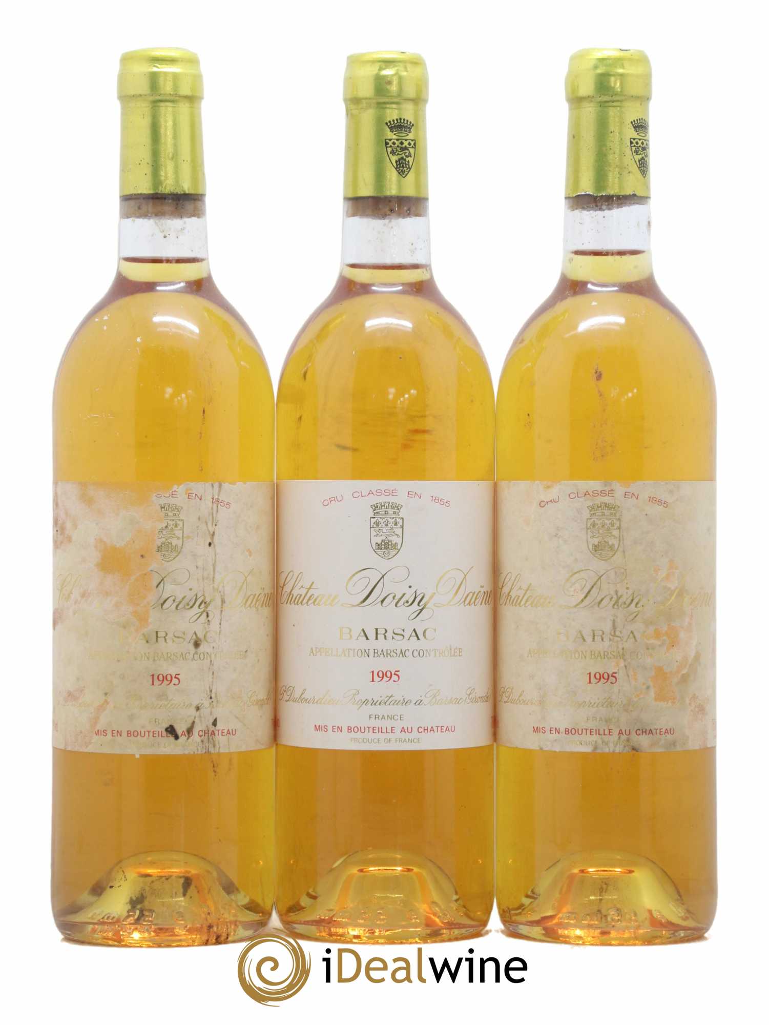 Château Doisy Daëne 2ème Grand Cru Classé (sans prix de réserve) 1995 - Lot de 3 bouteilles - 0
