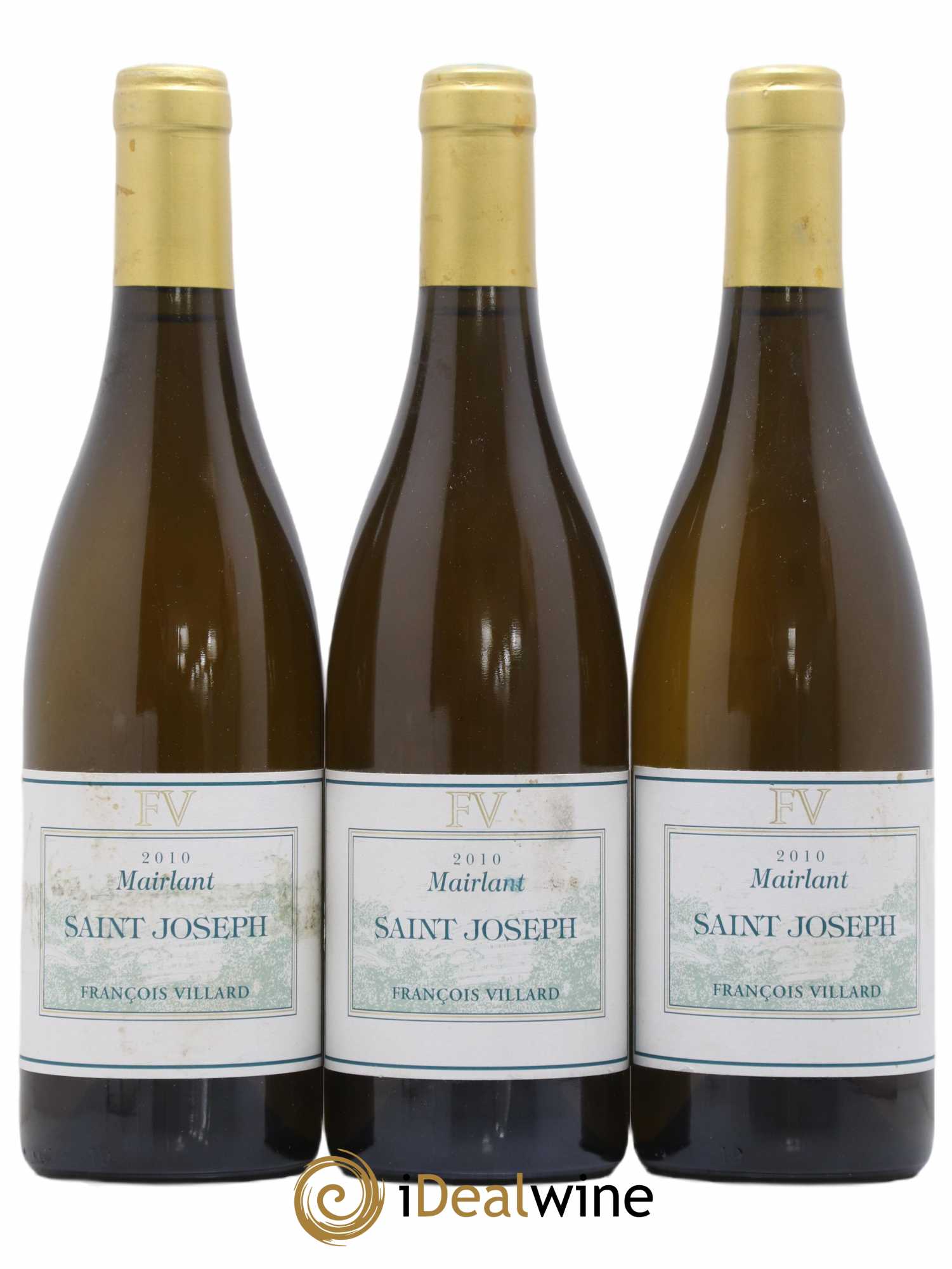 Saint-Joseph Mairlant François Villard 2010 - Lot de 3 bouteilles - 0