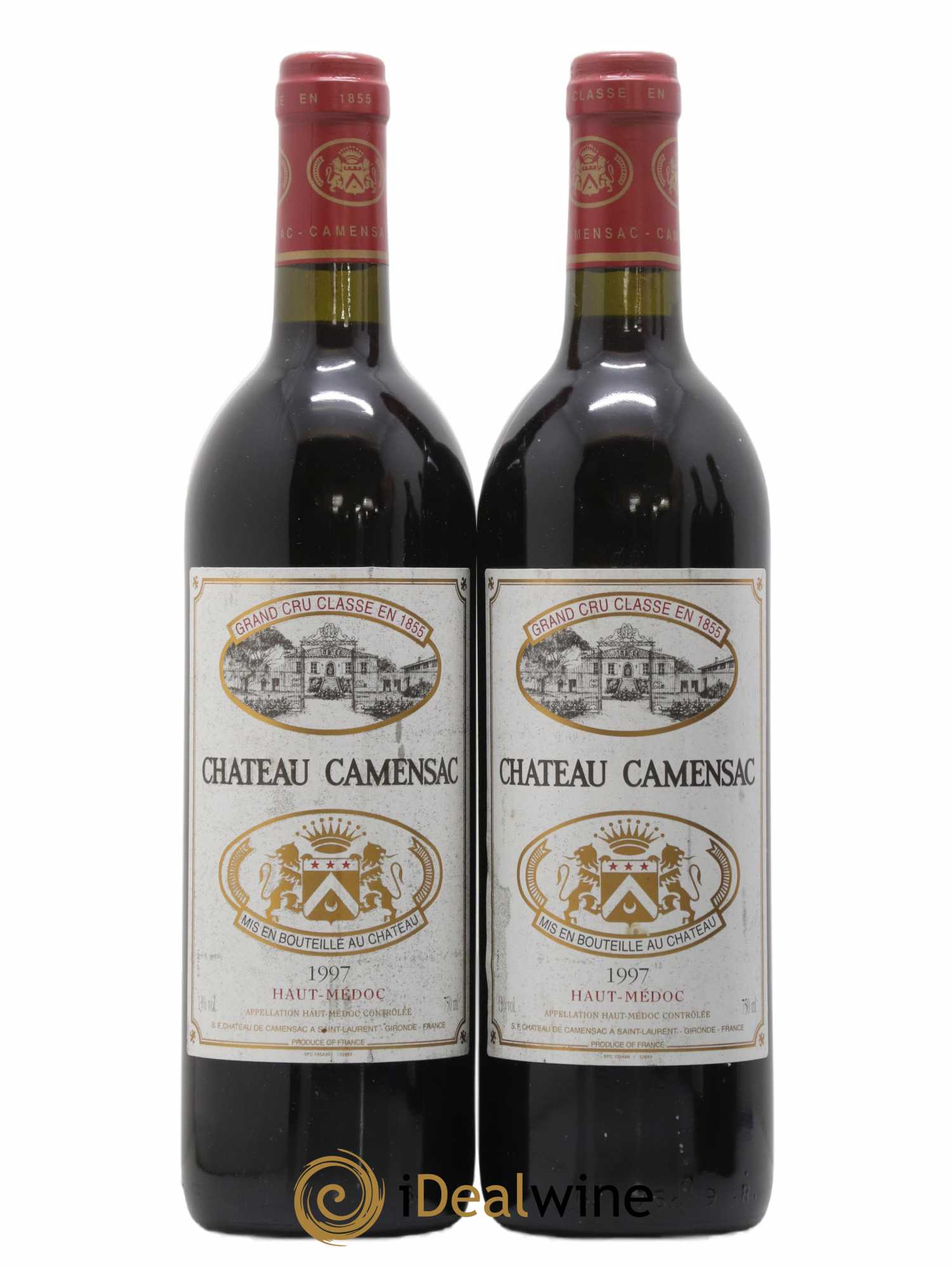 Château Camensac 5ème Grand Cru Classé (sans prix de réserve) 1997 - Lot de 2 bouteilles - 0