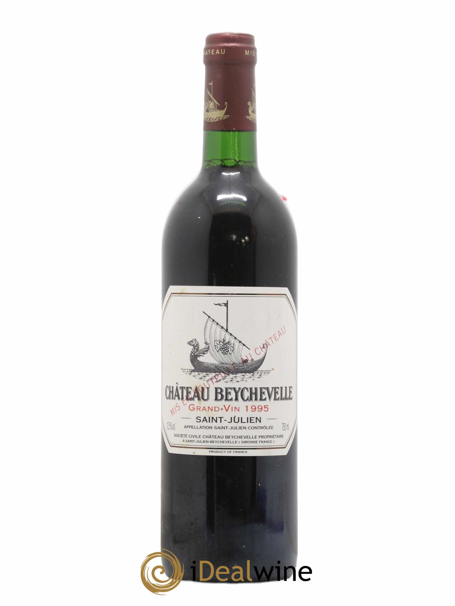 Château Beychevelle 4ème Grand Cru Classé 1995 - Lot de 1 bouteille - 0