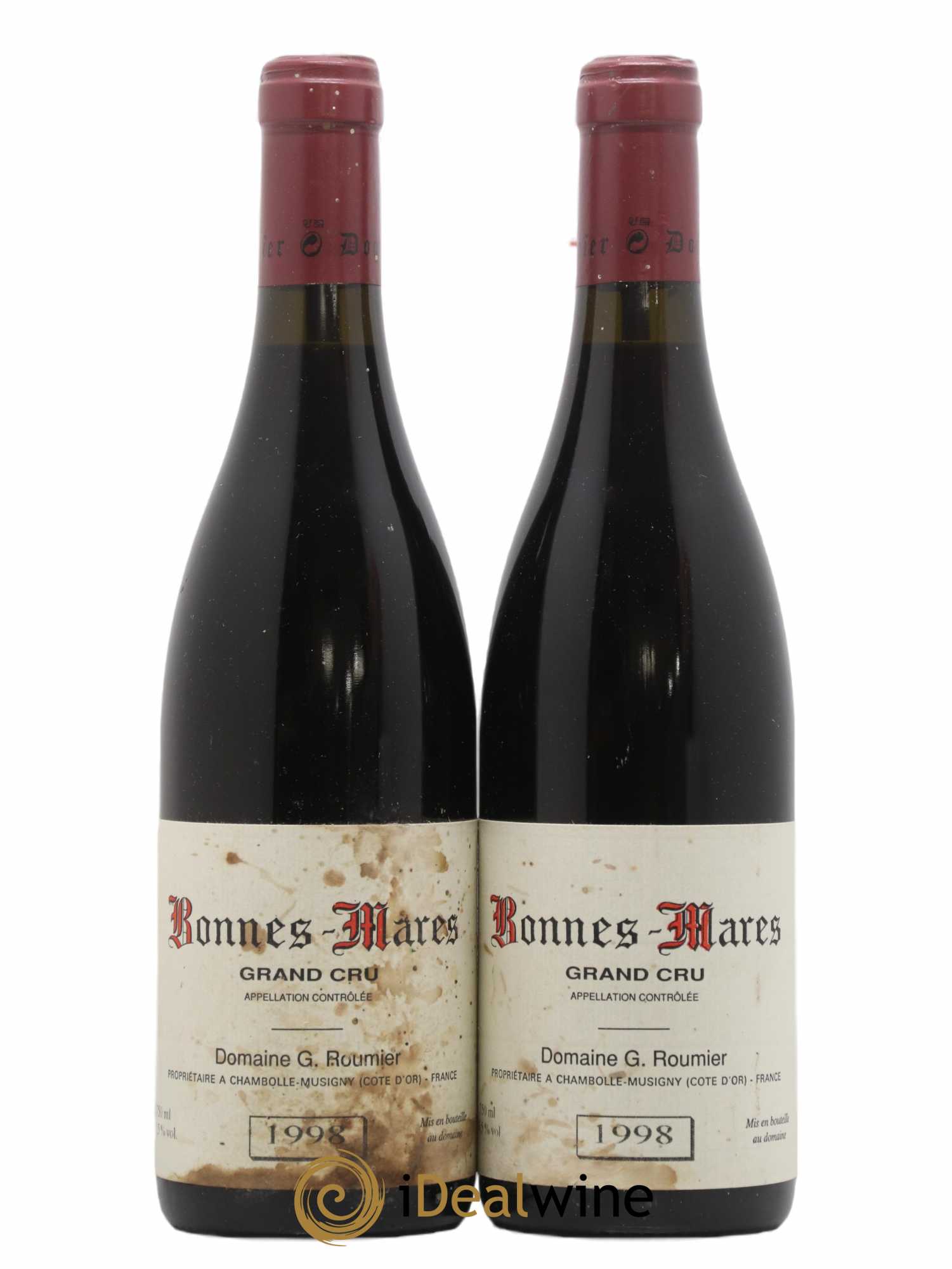 Bonnes-Mares Grand Cru Georges Roumier (Domaine) 1998 - Posten von 2 Flaschen - 0