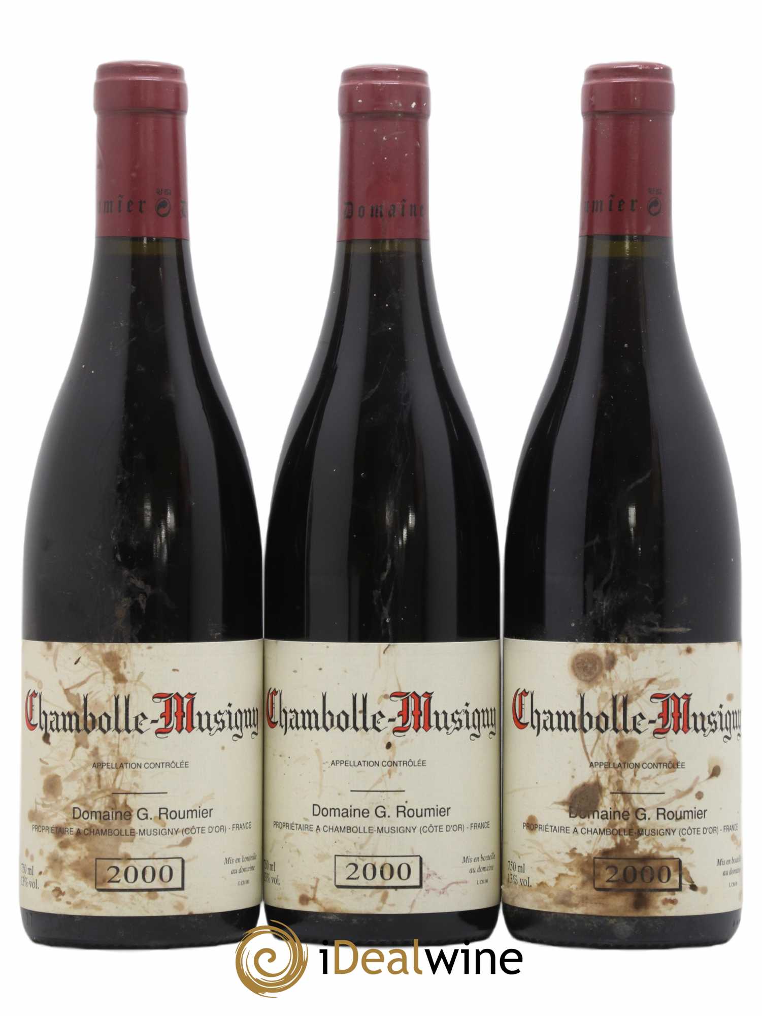 Chambolle-Musigny Georges Roumier (Domaine) 2000 - Lot of 3 bottles - 0