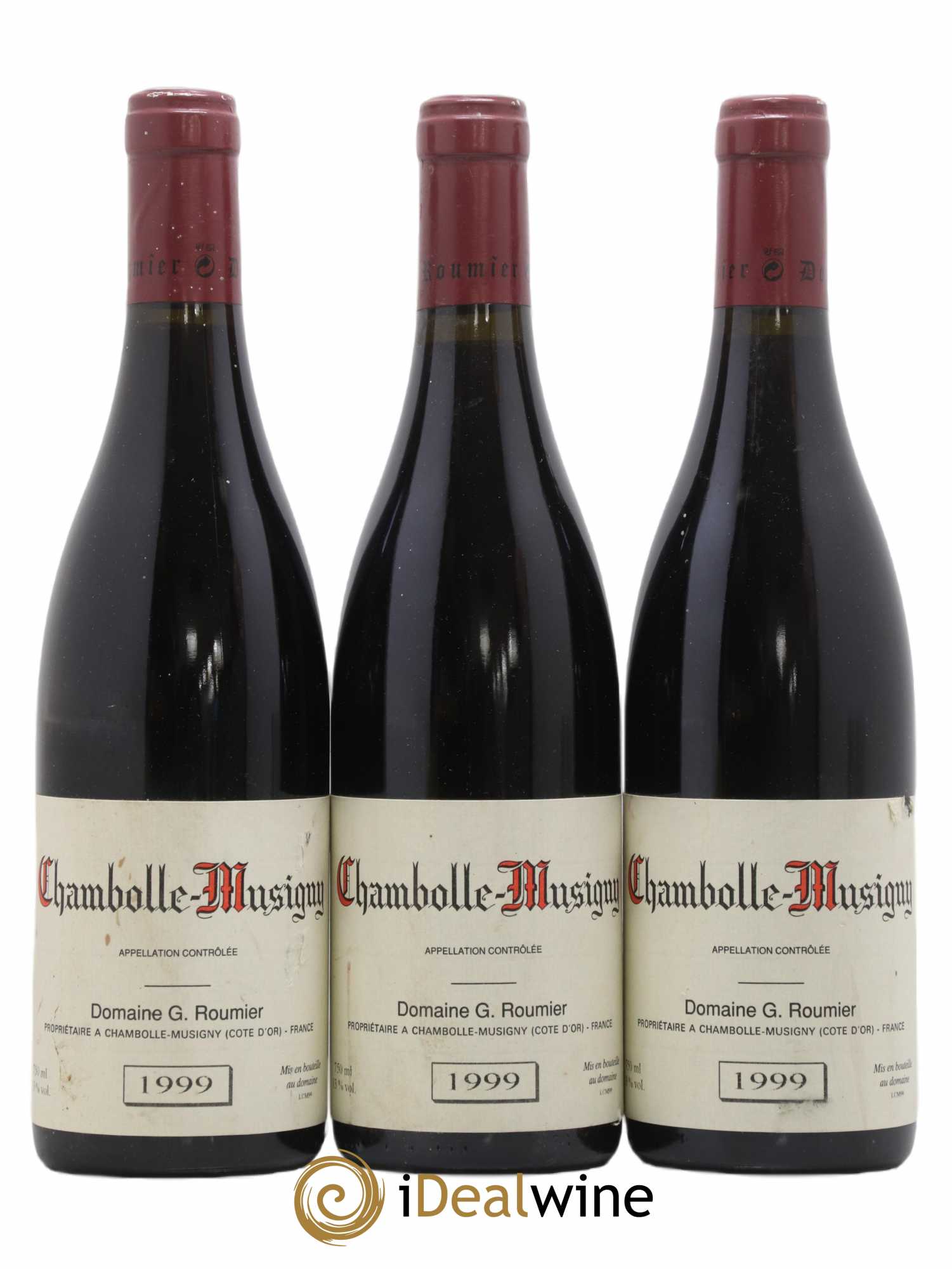 Chambolle-Musigny Georges Roumier (Domaine) 1999 - Lot of 3 bottles - 0