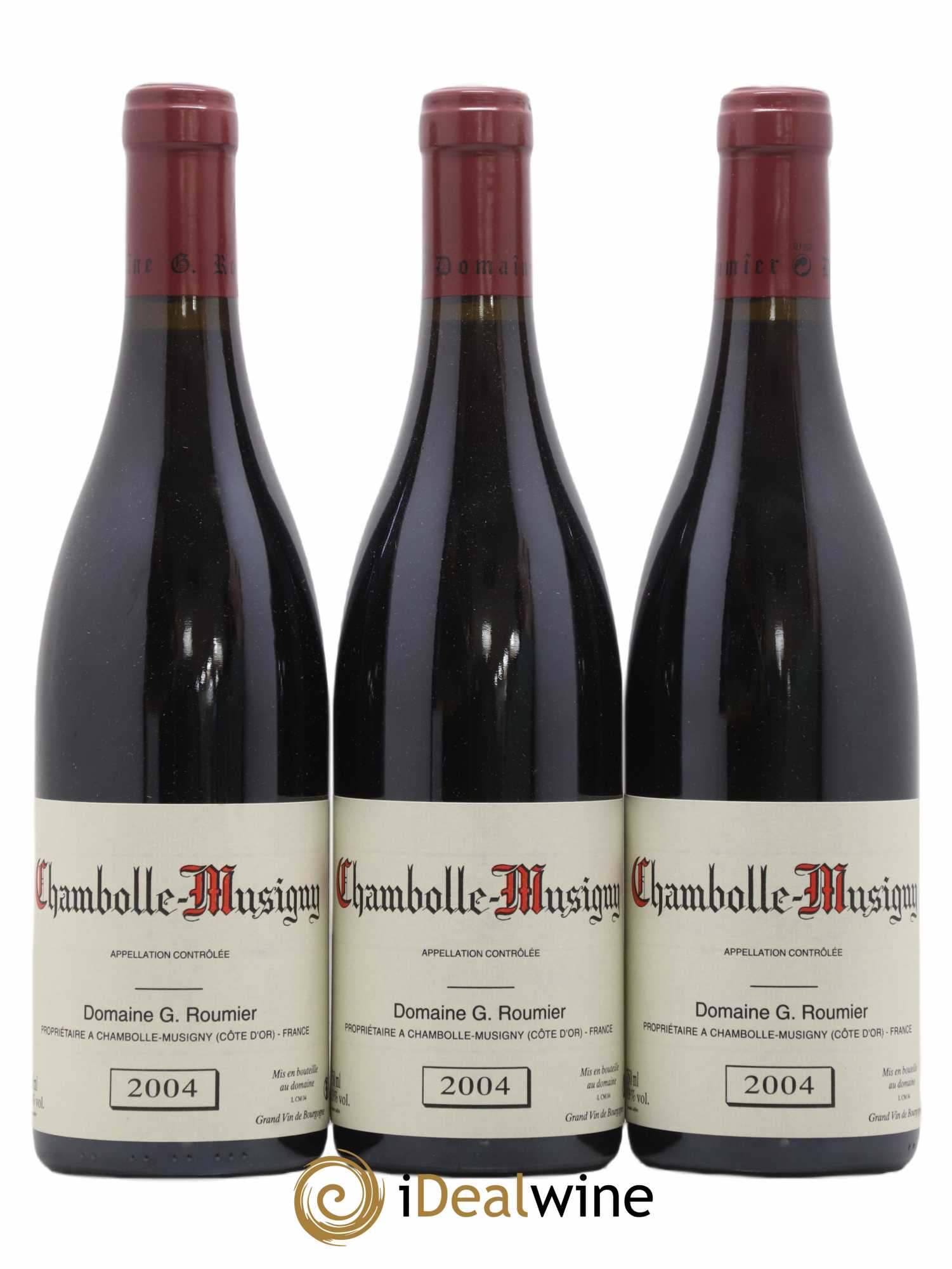 Chambolle-Musigny Georges Roumier (Domaine) 2004 - Lot of 3 bottles - 0