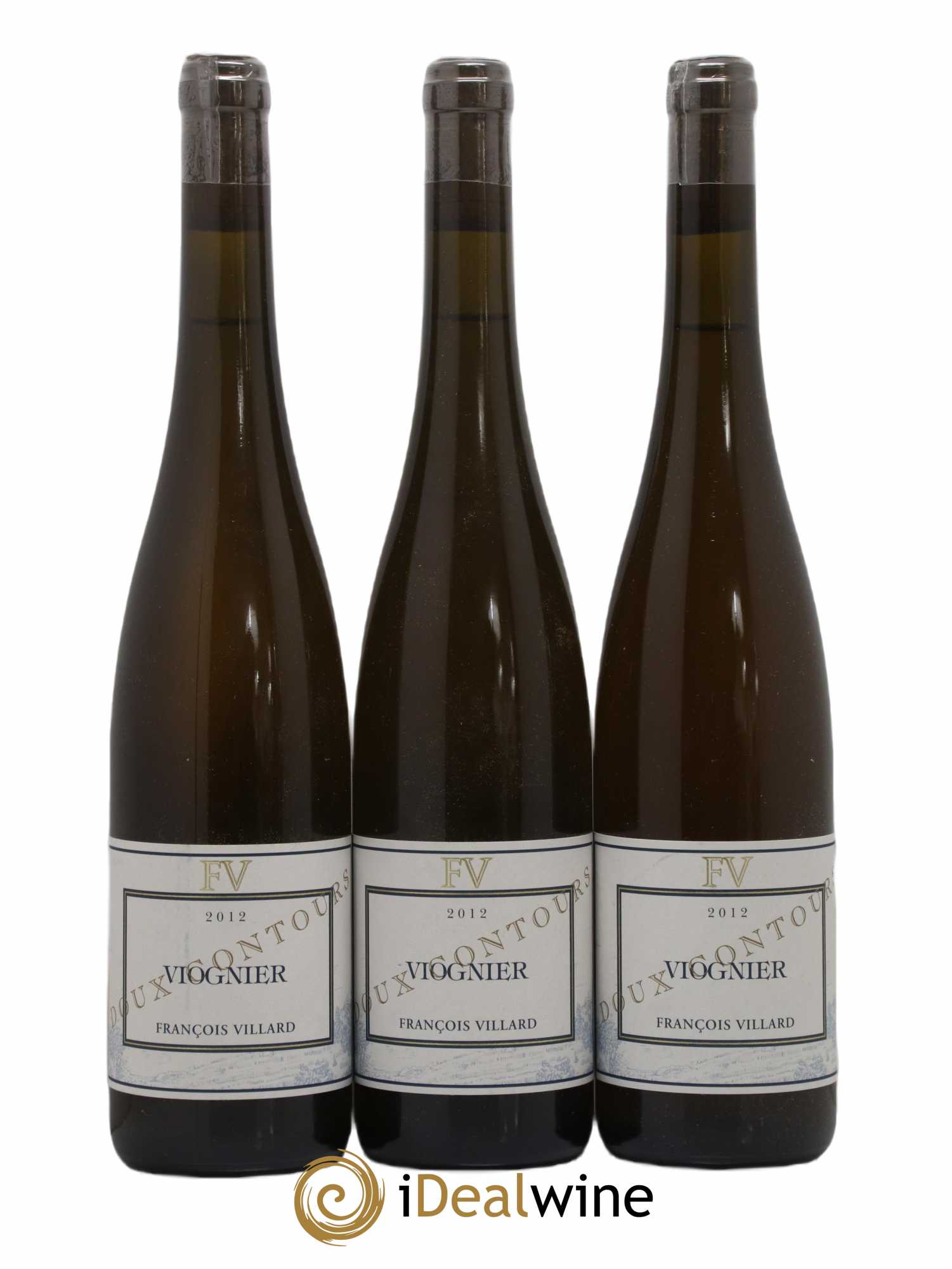 Vin de France Doux Contours François Villard 2012 - Lotto di 3 bottiglie - 0