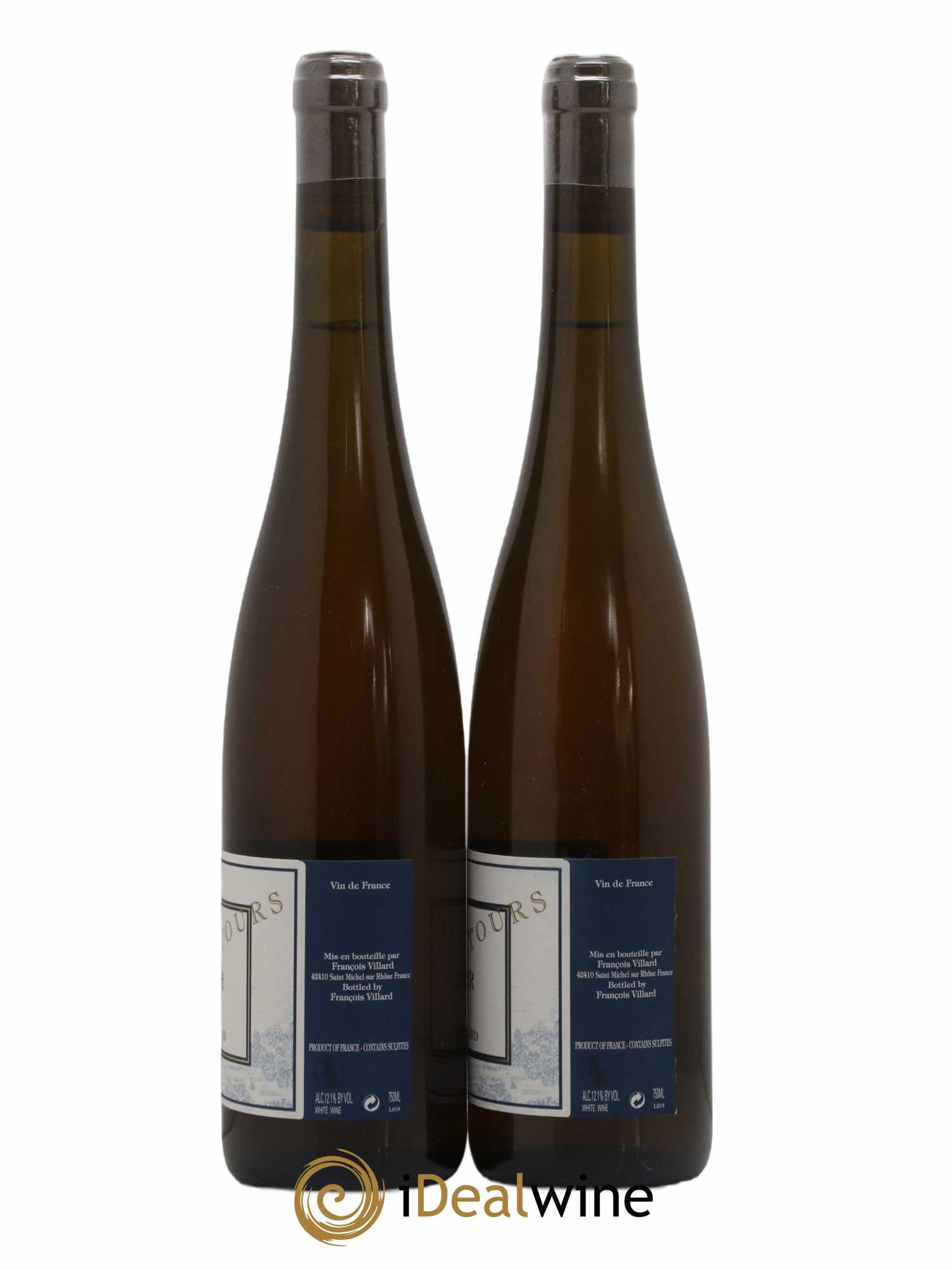 Vin de France Doux Contours François Villard 2012 - Lotto di 2 bottiglie - 1
