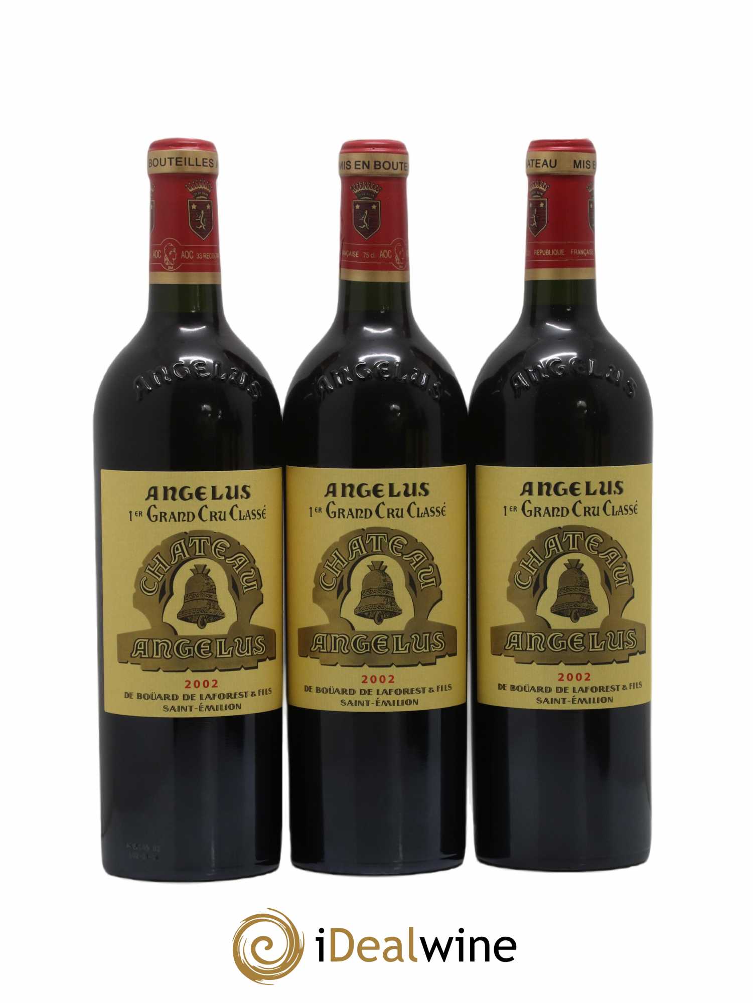 Château Angélus 1er Grand Cru Classé A 2002 - Lot de 6 bouteilles - 3