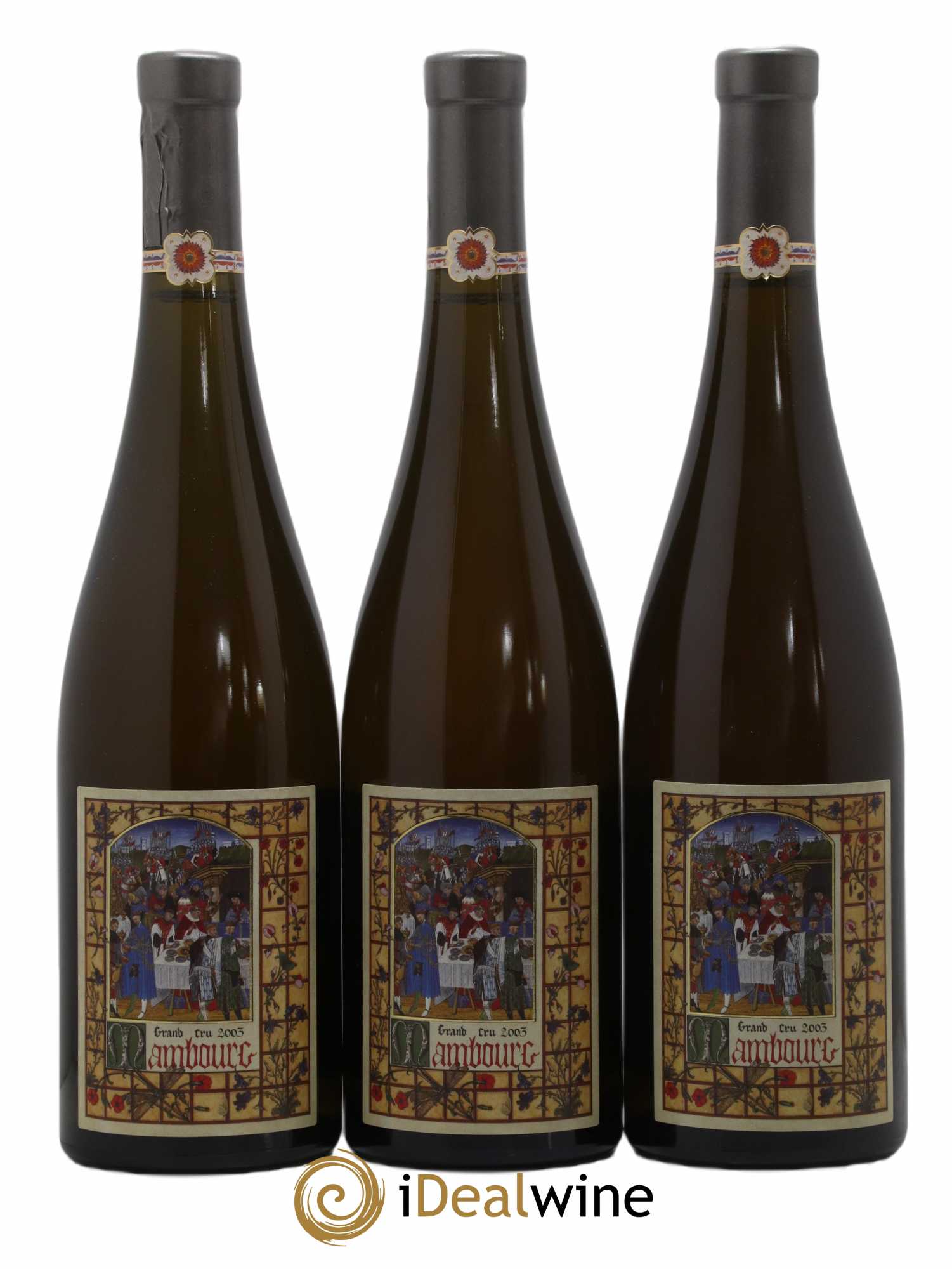Alsace Grand Cru Mambourg Marcel Deiss (Domaine) 2003 - Lot de 6 bouteilles - 1