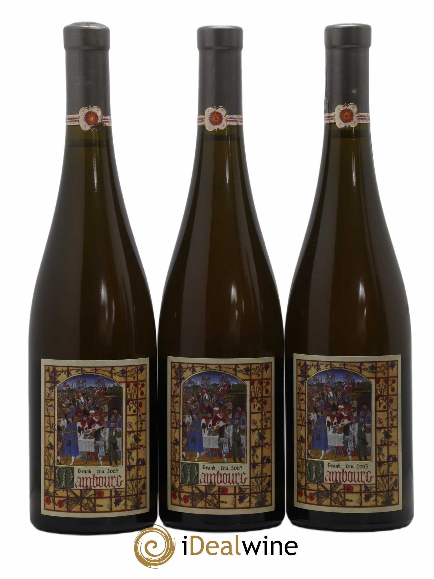 Alsace Grand Cru Mambourg Marcel Deiss (Domaine) 2003 - Lot de 6 bouteilles - 3