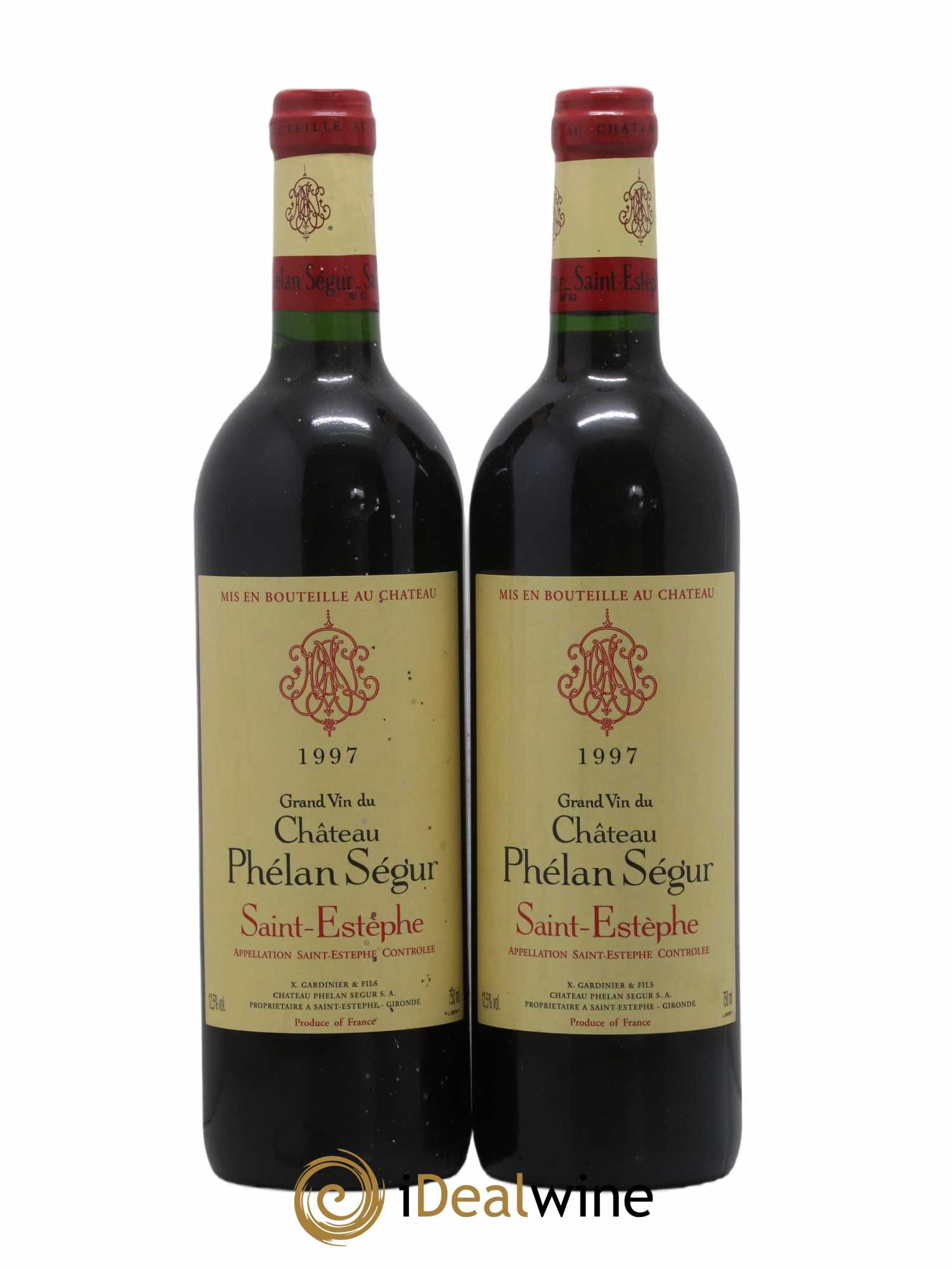 Château Phélan Ségur 1997 - Lot de 2 bouteilles - 0