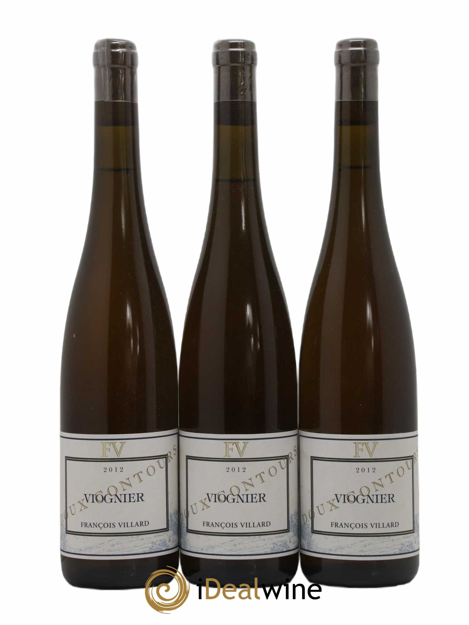 Vin de France Doux Contours François Villard 2012 - Lotto di 3 bottiglie - 0