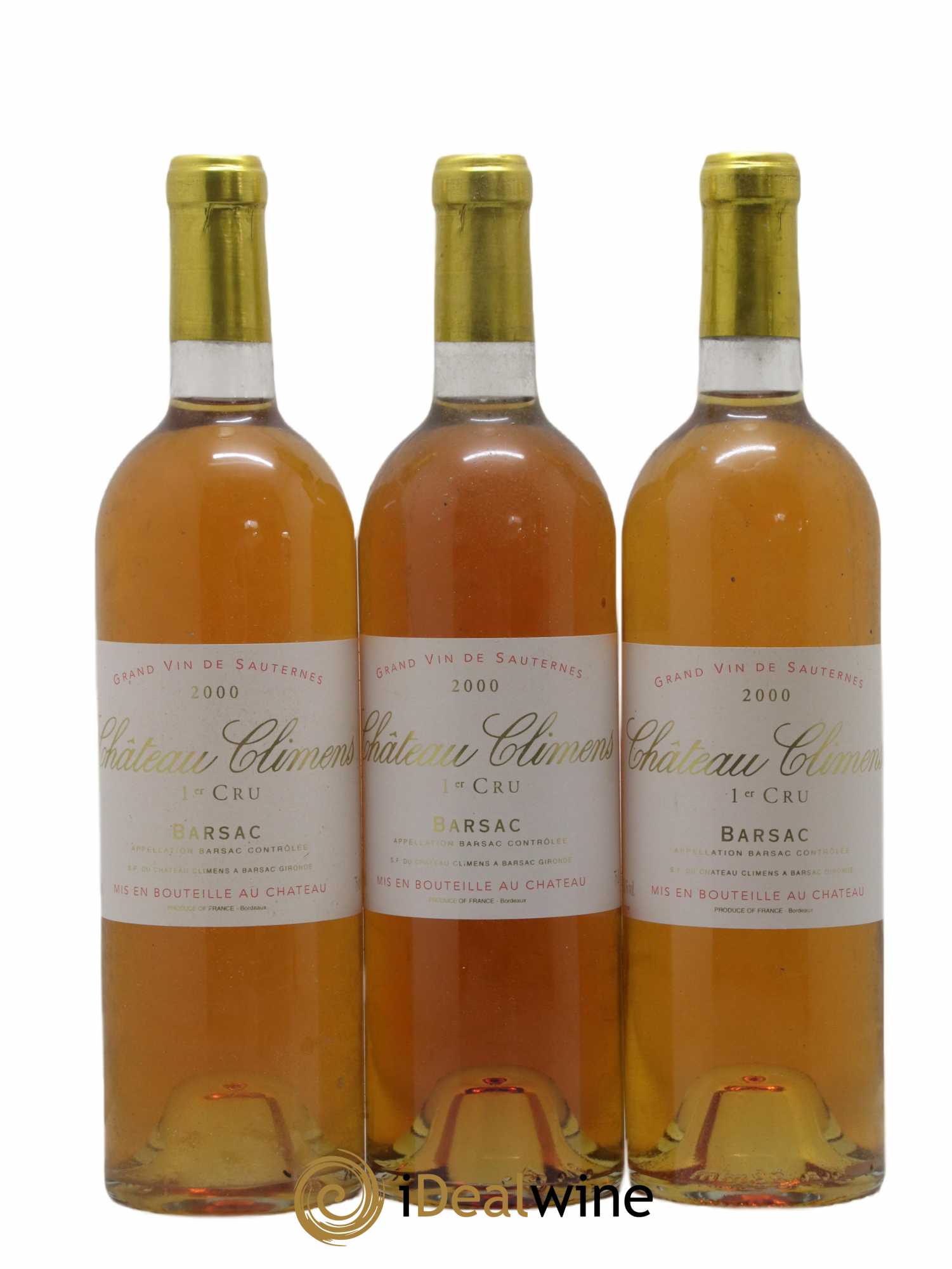 Château Climens 1er Grand Cru Classé 2000 - Posten von 6 Flaschen - 1
