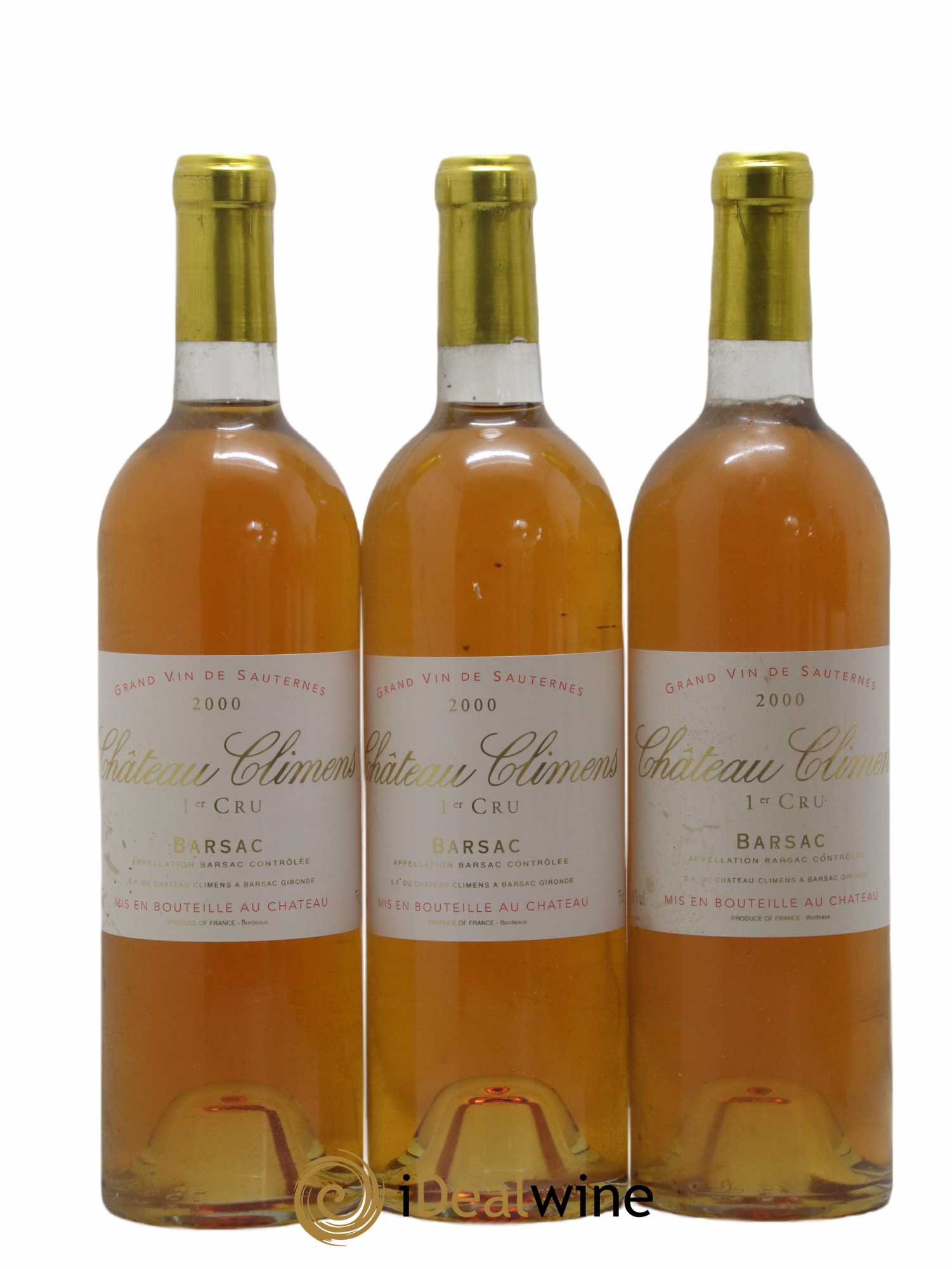Château Climens 1er Grand Cru Classé 2000 - Posten von 6 Flaschen - 2