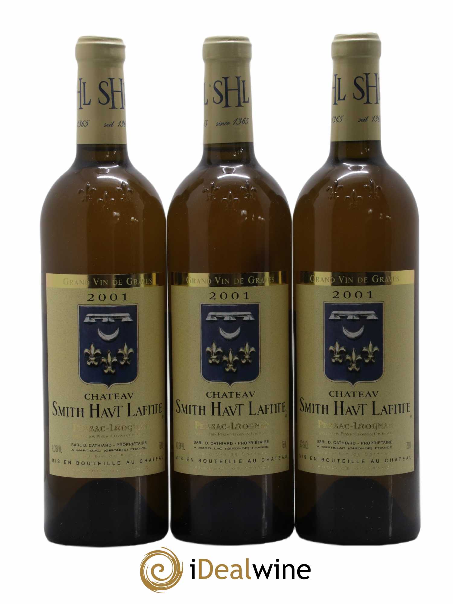 Château Smith Haut Lafitte 2001 - Lot of 12 bottles - 3