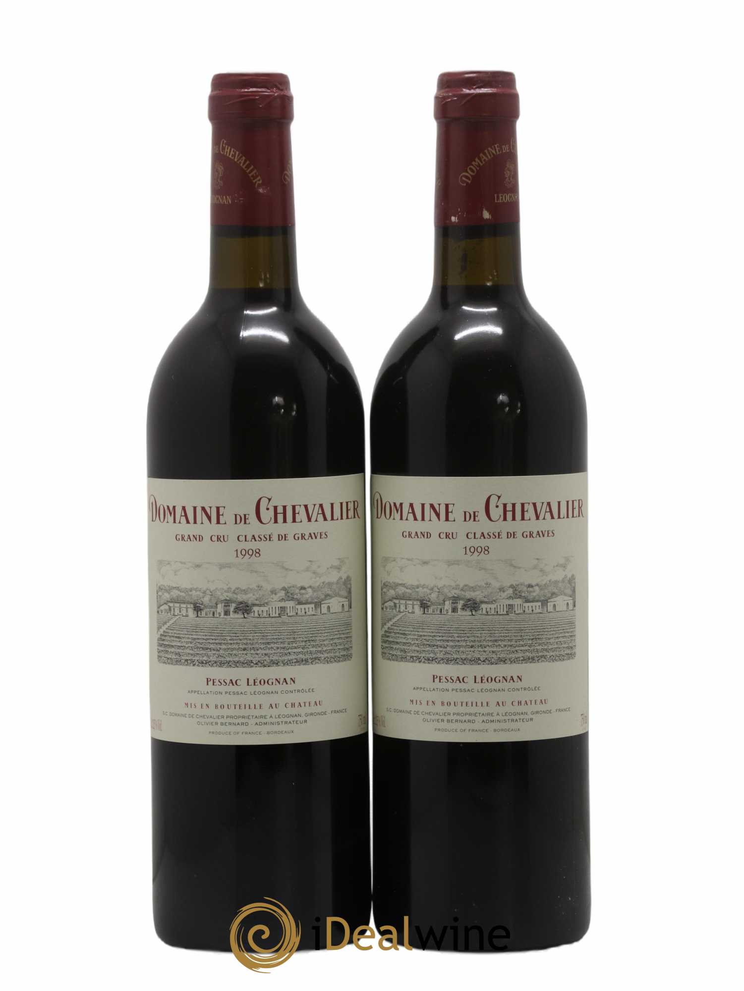 Caisse Millésima Découverte 2 Brane Cantenac - 2 Calon Ségur - 2 Léoville Poyferré - 2 Lynch Bages - 2 Chevalier - 2 Gaffelière 1998 - Lot of 1 bottle - 5