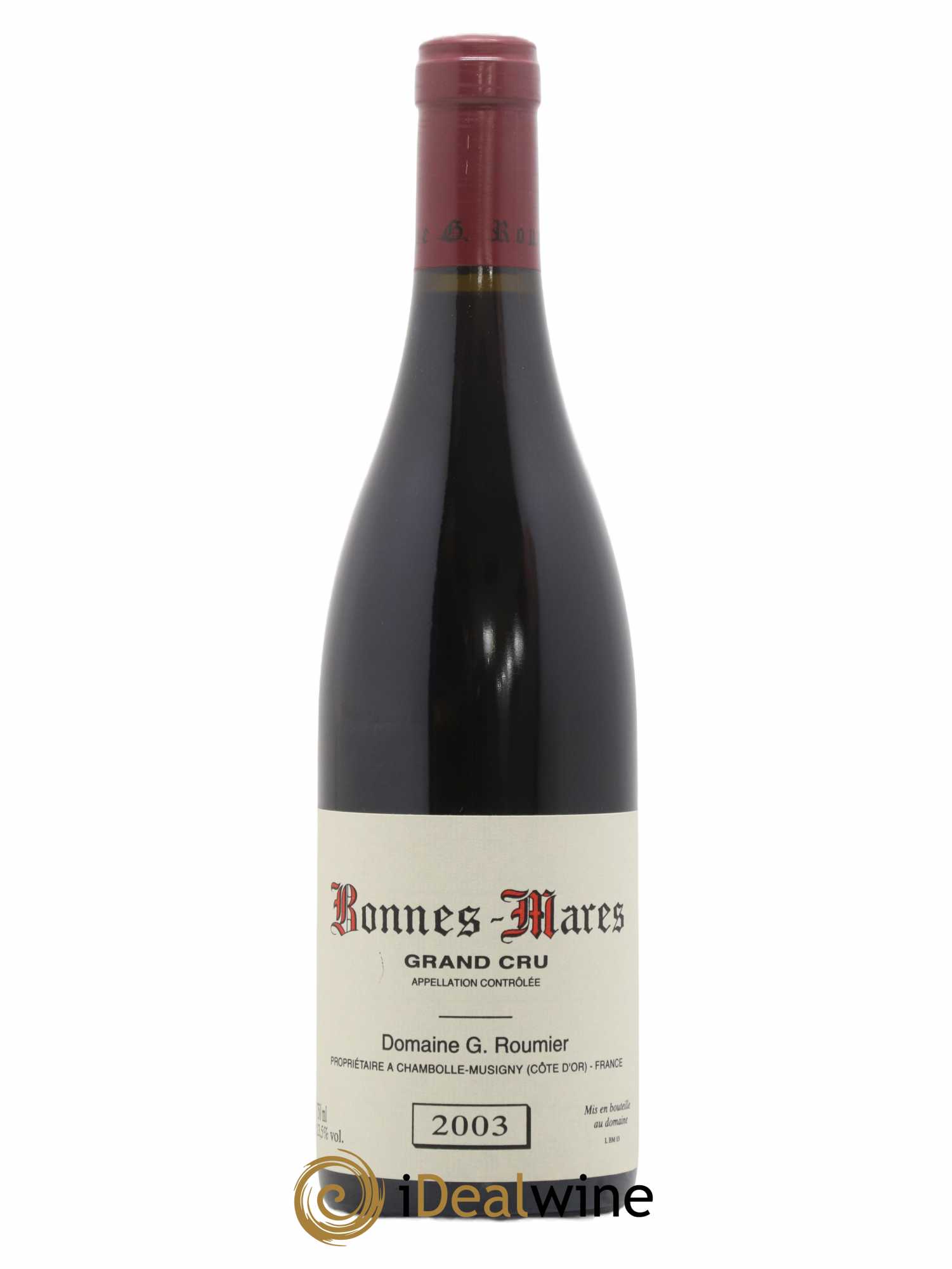 Bonnes-Mares Grand Cru Georges Roumier (Domaine) 2003 - Lot of 1 bottle - 0