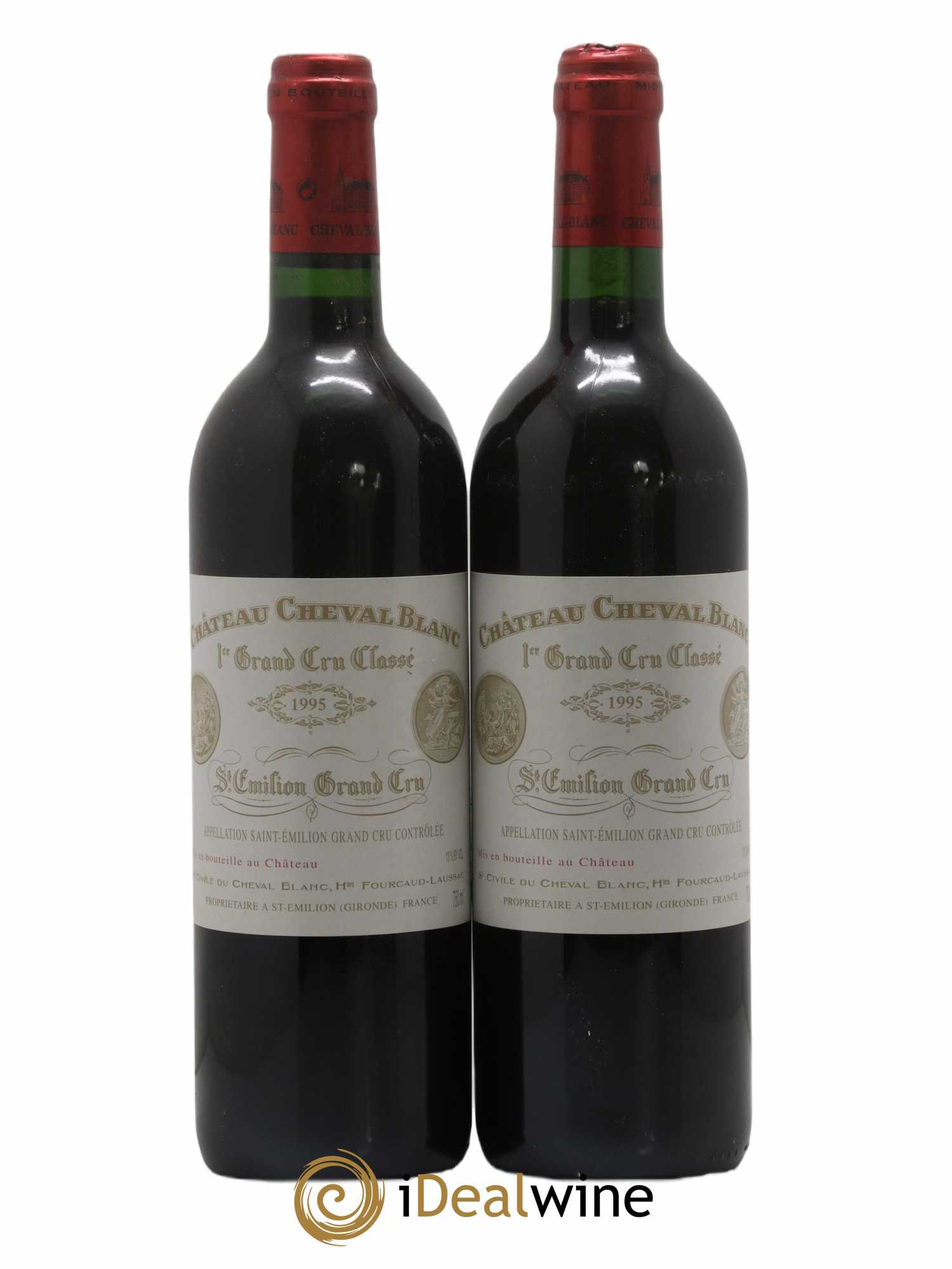 Caisse Prestige 2 Lafitte Rotschild - 2 Mouton Rotschild - 2 Petrus - 2 Margaux - 2 Latour - 2 Haut Brion 1995 - Lot de 1 bouteille - 4