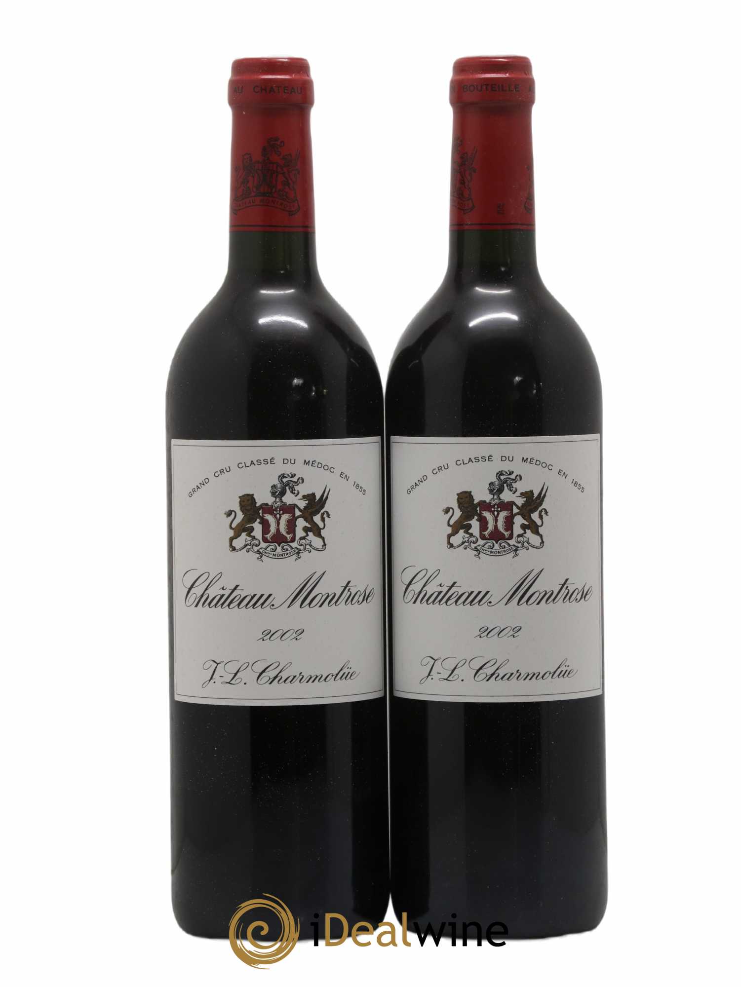 Caisse Millésima Rive Droite Rive Gauche Montrose - Troplong Mondot - Haut Bailly - Grand Puy Lacoste - Brane Cantenac - Branaire Ducru 2002 - Lot of 1 bottle - 1