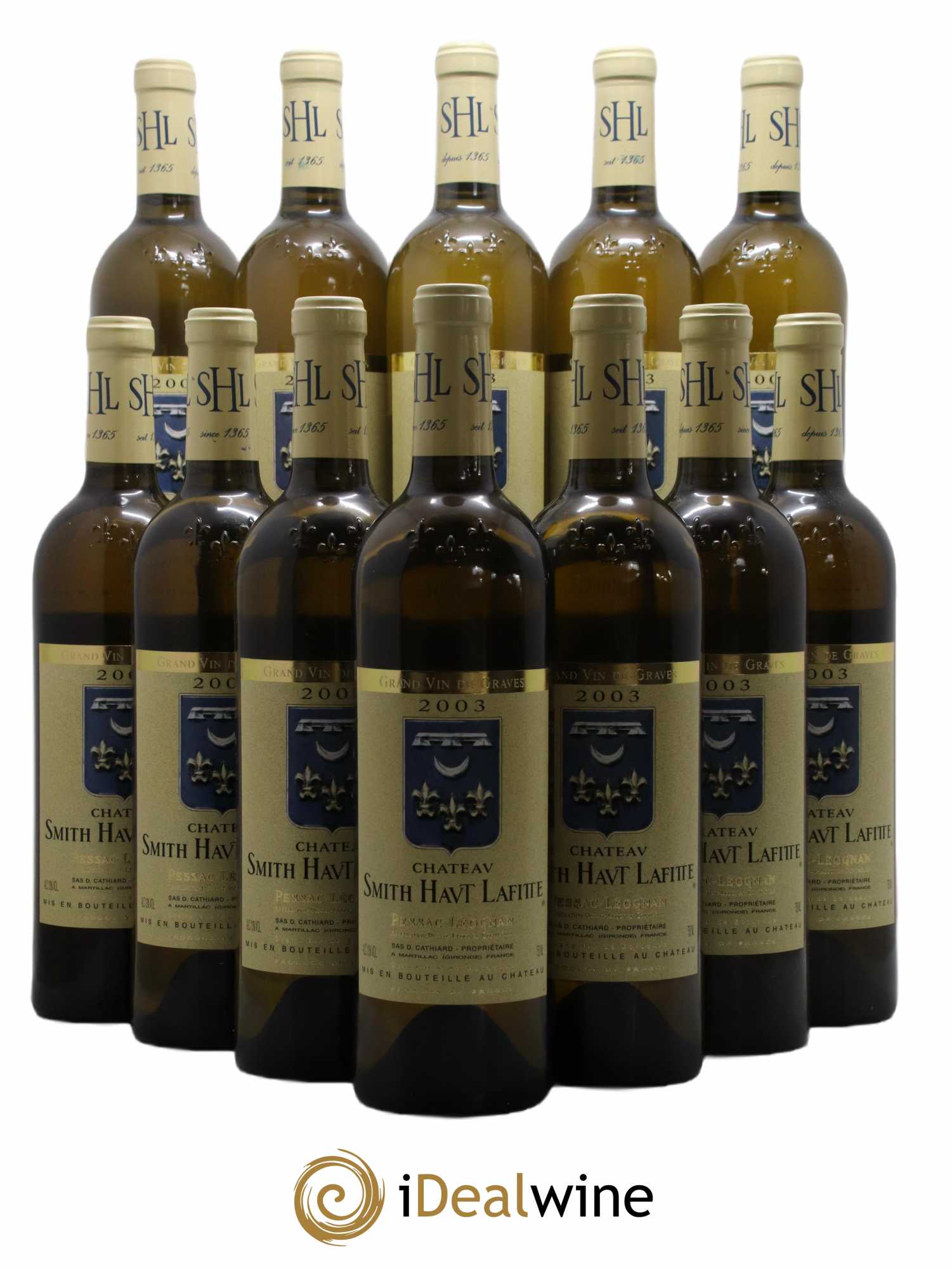 Château Smith Haut Lafitte 2003 - Lot de 12 bouteilles - 0