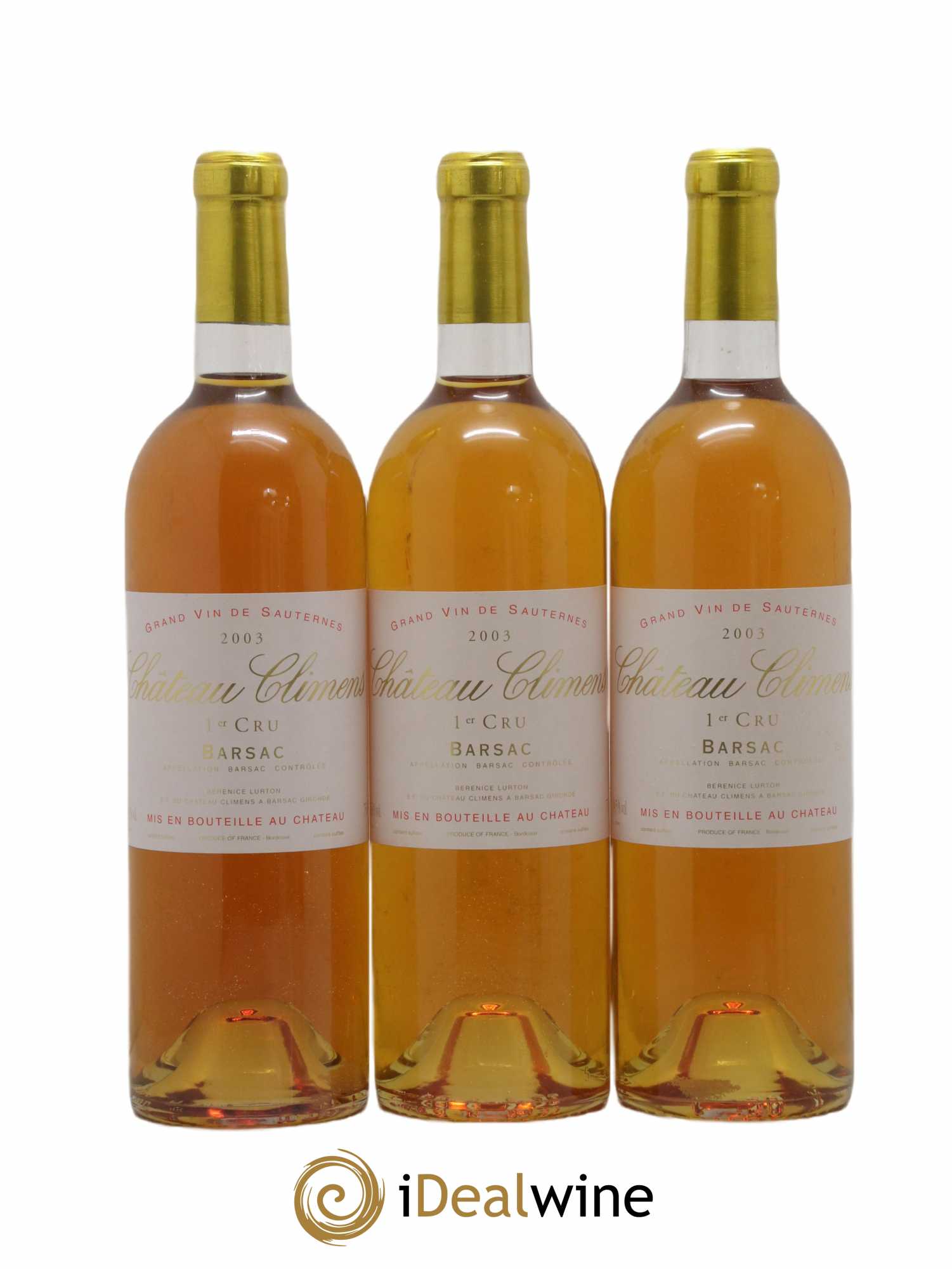 Château Climens 1er Grand Cru Classé 2003 - Lotto di 12 bottiglie - 4