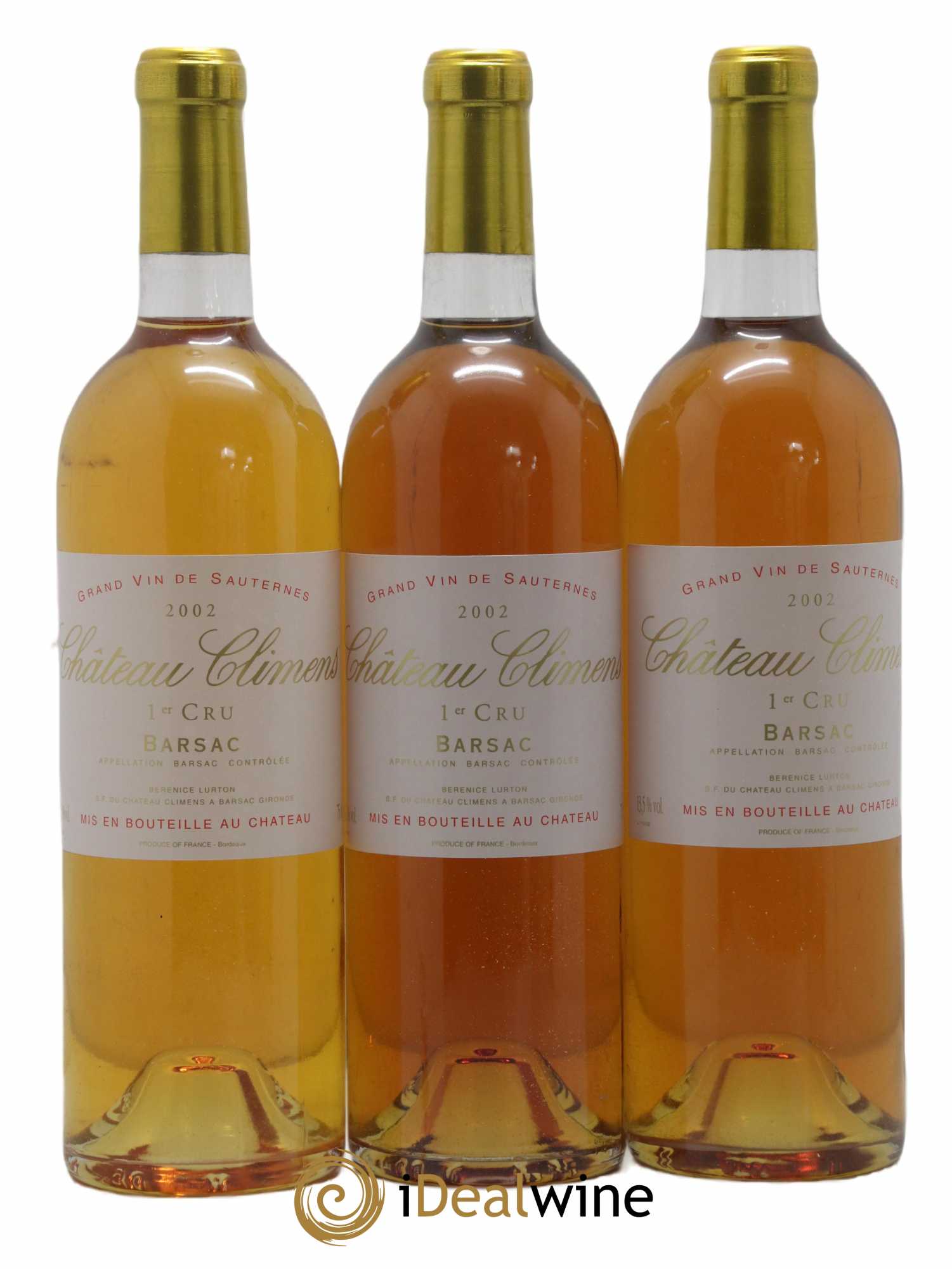 Château Climens 1er Grand Cru Classé 2002 - Lotto di 12 bottiglie - 2