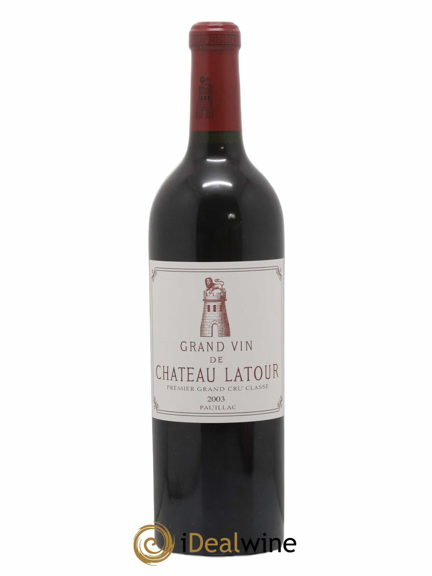 Château Latour 1er Grand Cru Classé 2003 - Lot de 1 bouteille - 0