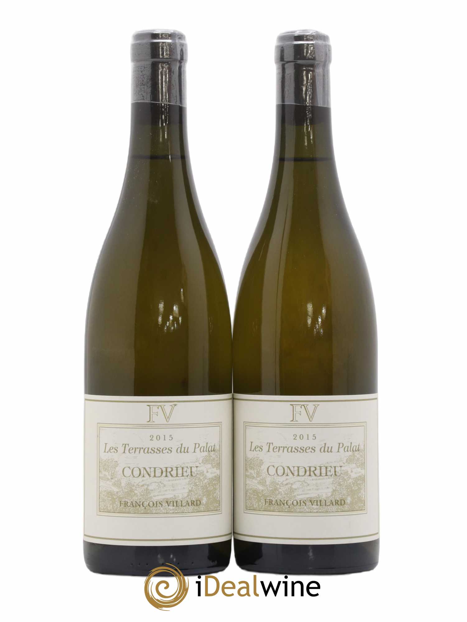 Condrieu Les Terrasses du Palat François Villard 2015 - Lot de 2 bouteilles - 0
