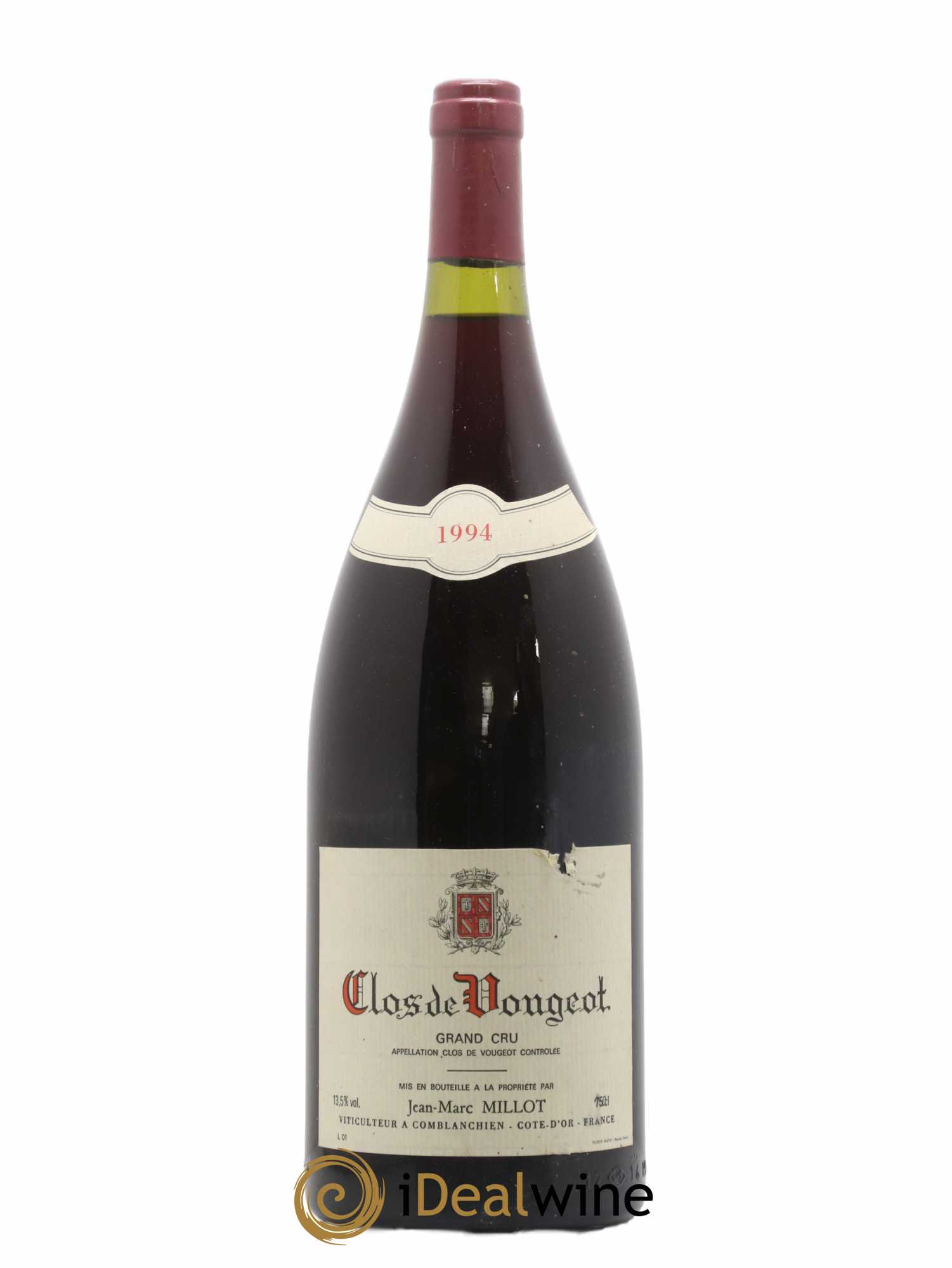 Clos de Vougeot Grand Cru Jean-Marc Millot 1994 - Lot of 1 magnum - 0