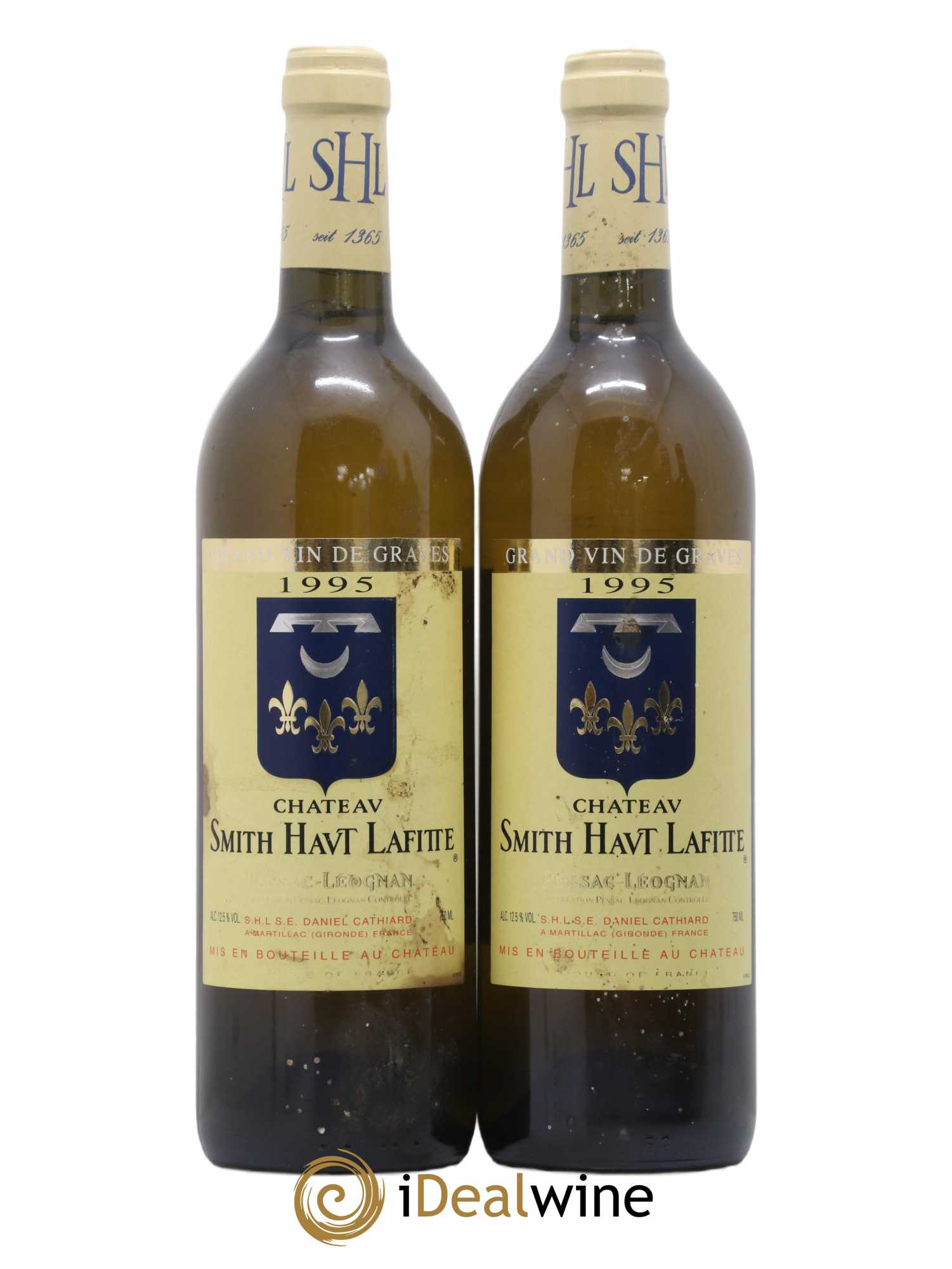 Château Smith Haut Lafitte 1995 - Lot de 2 bouteilles - 0
