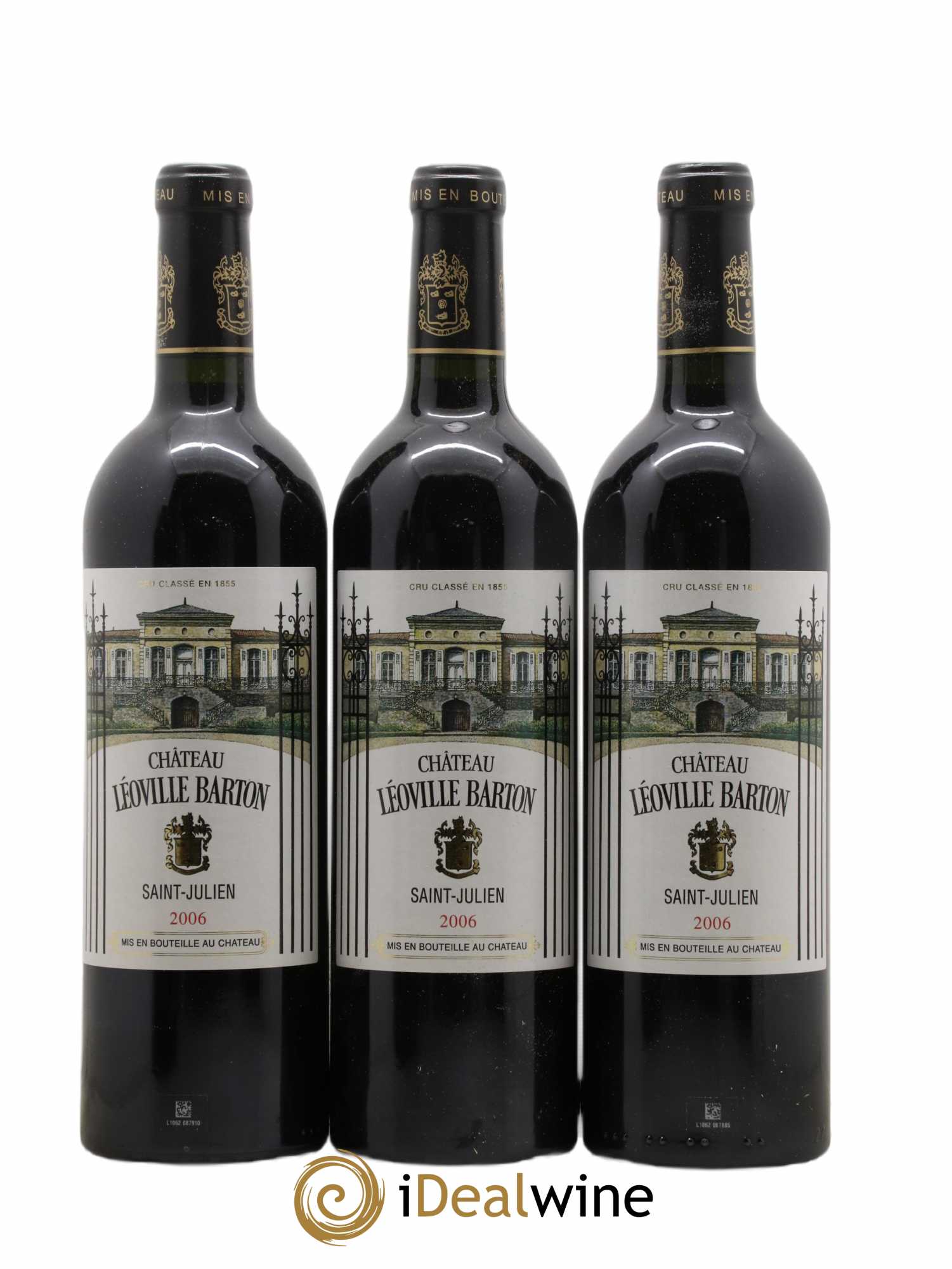 Château Léoville Barton 2ème Grand Cru Classé 2006 - Lot de 12 bouteilles - 2