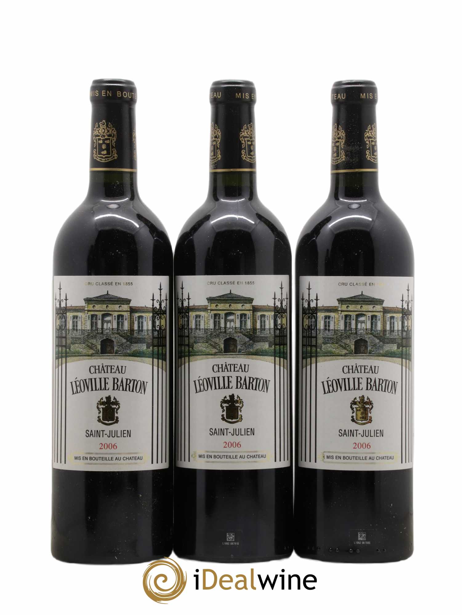Château Léoville Barton 2ème Grand Cru Classé 2006 - Lot de 12 bouteilles - 3