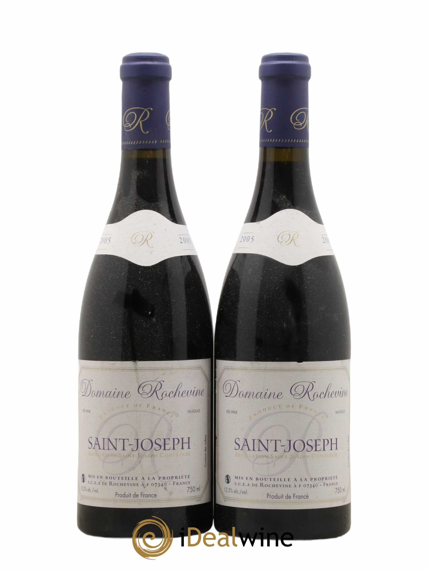 Saint-Joseph Domaine Rochevine 2005 - Lot de 2 bouteilles - 0