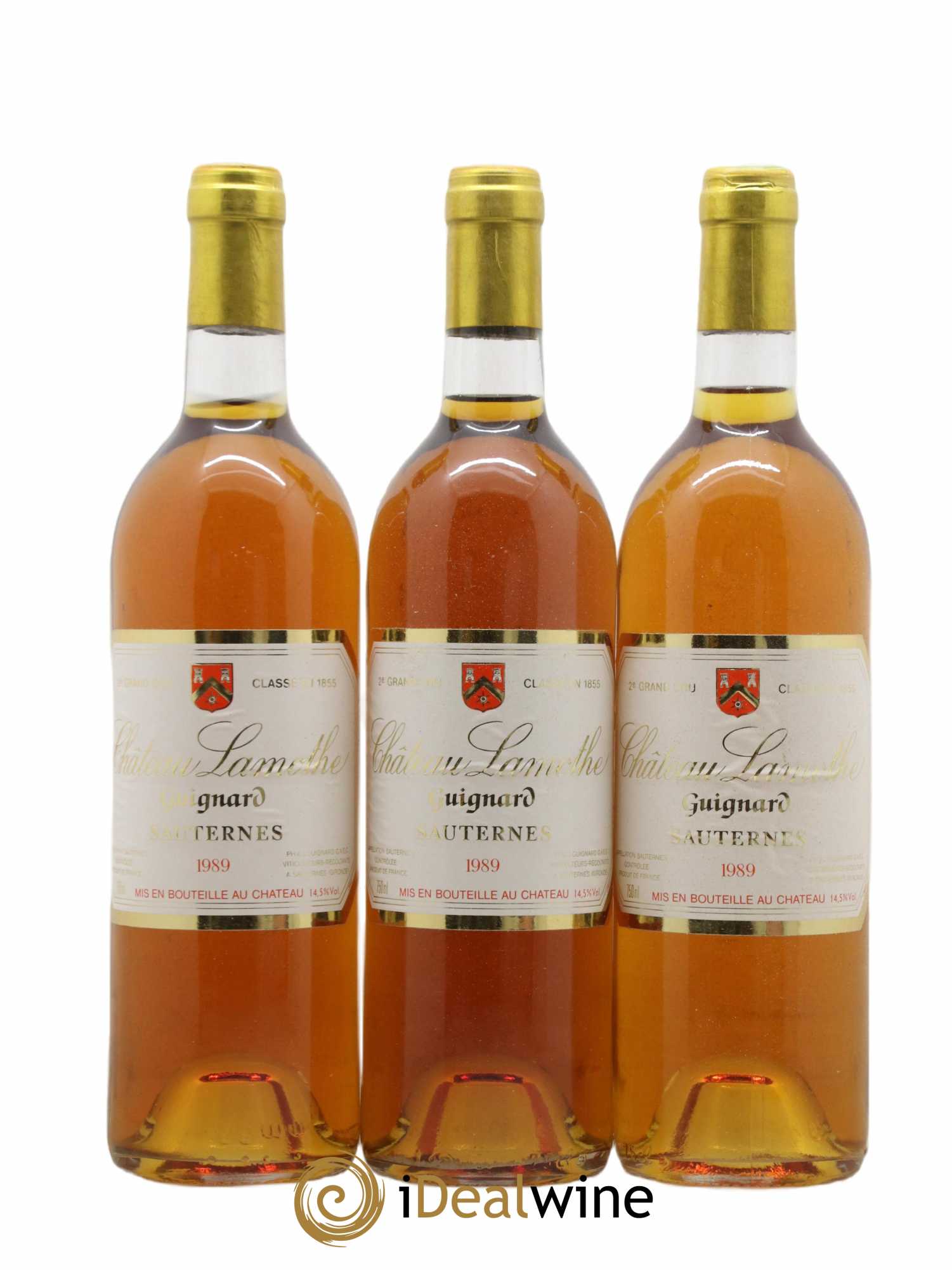 Château Lamothe Guignard 2ème Grand Cru Classé 1989 - Lot de 12 bouteilles - 2