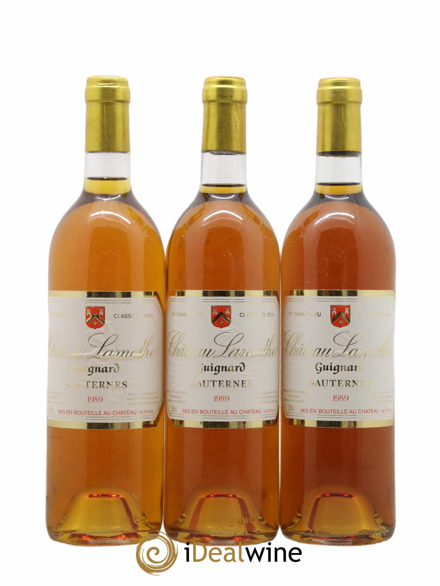 Château Lamothe Guignard 2ème Grand Cru Classé 1989 - Lot de 12 bouteilles - 4
