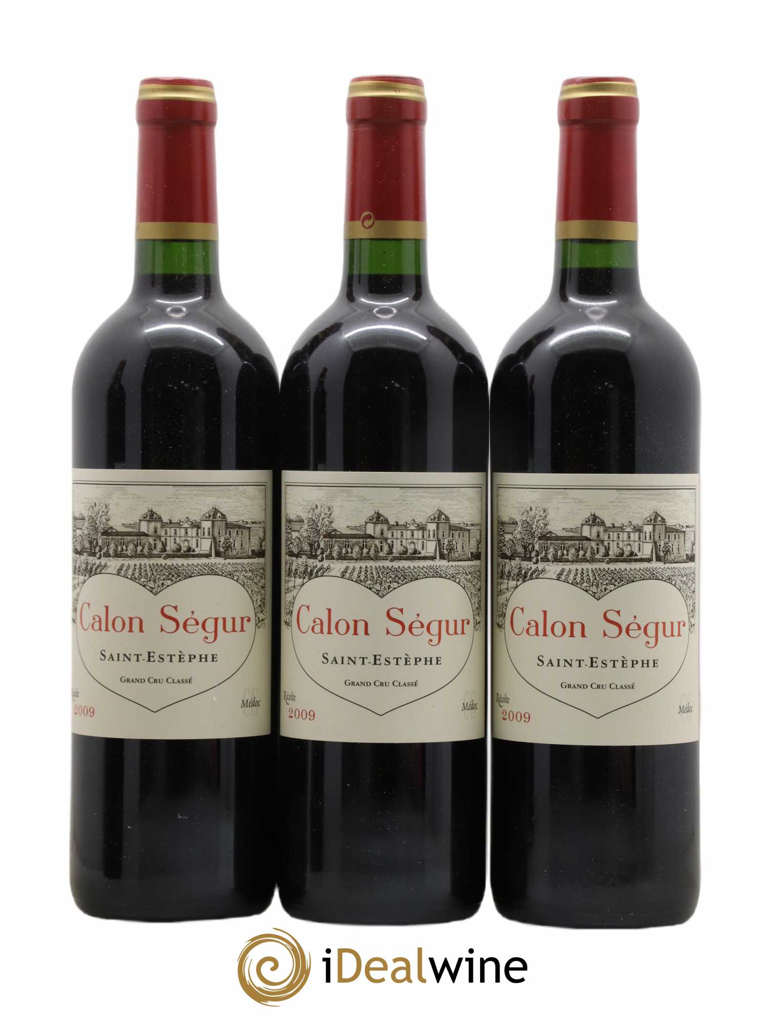 Château Calon Ségur 3ème Grand Cru Classé 2009 - Lot de 12 bouteilles - 1