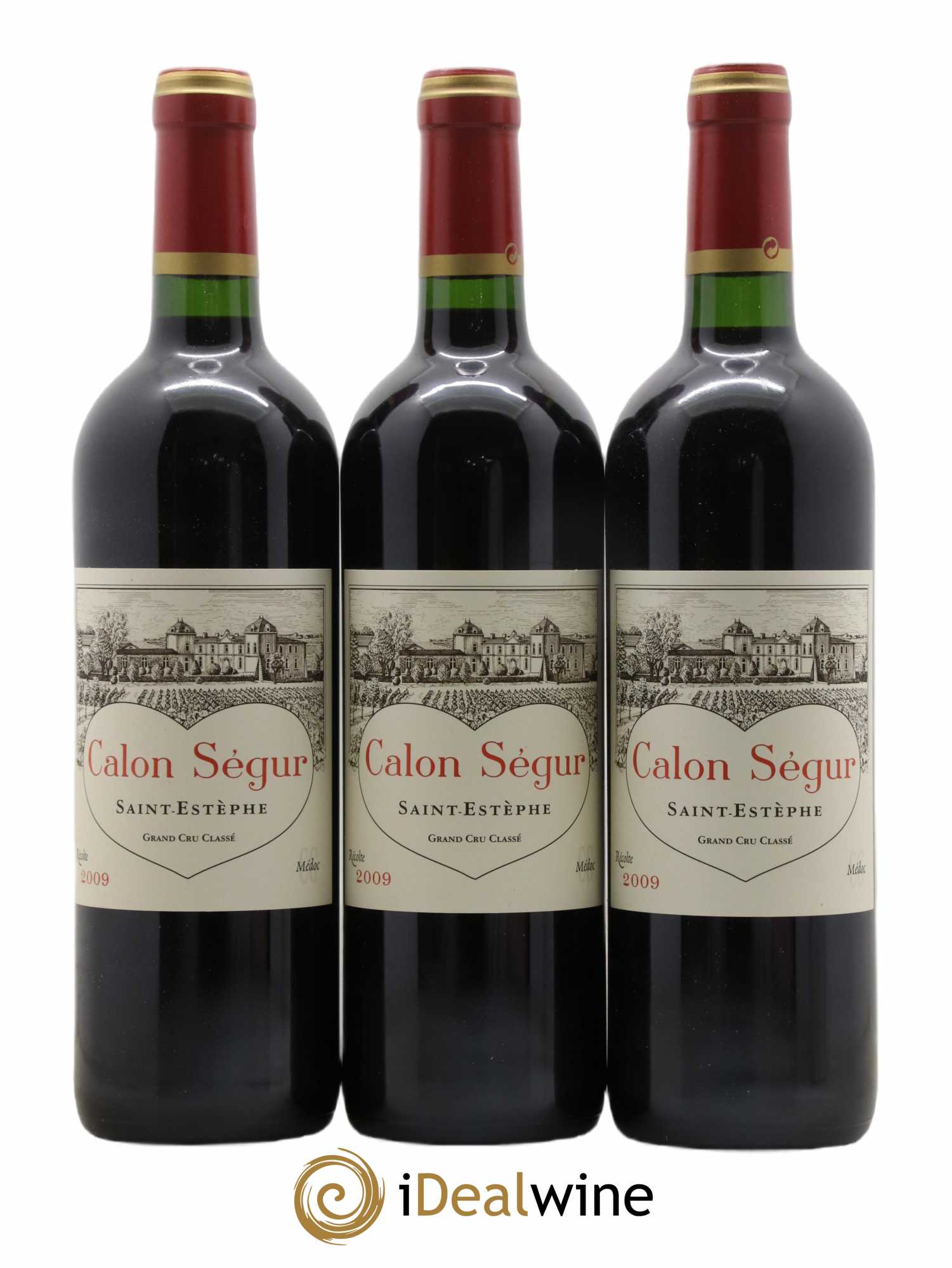 Château Calon Ségur 3ème Grand Cru Classé 2009 - Lot de 12 bouteilles - 2