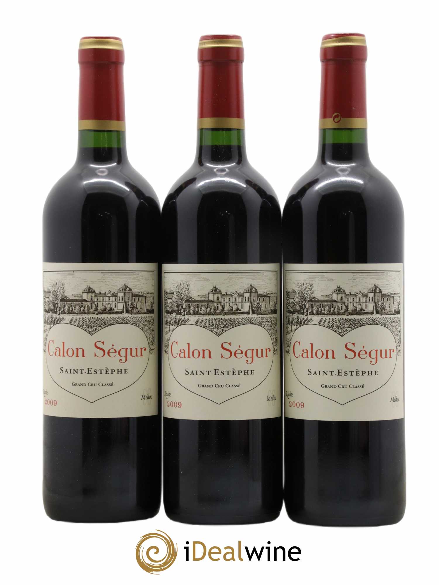 Château Calon Ségur 3ème Grand Cru Classé 2009 - Lot de 12 bouteilles - 4