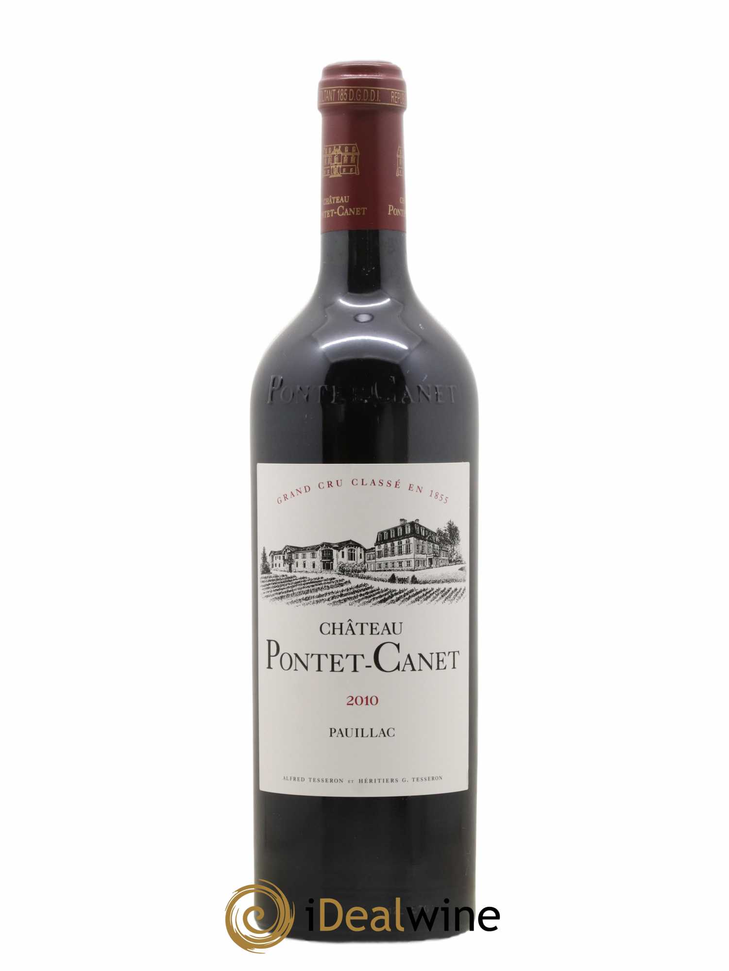 Château Pontet Canet 5ème Grand Cru Classé 2010 - Lot de 1 bouteille - 0