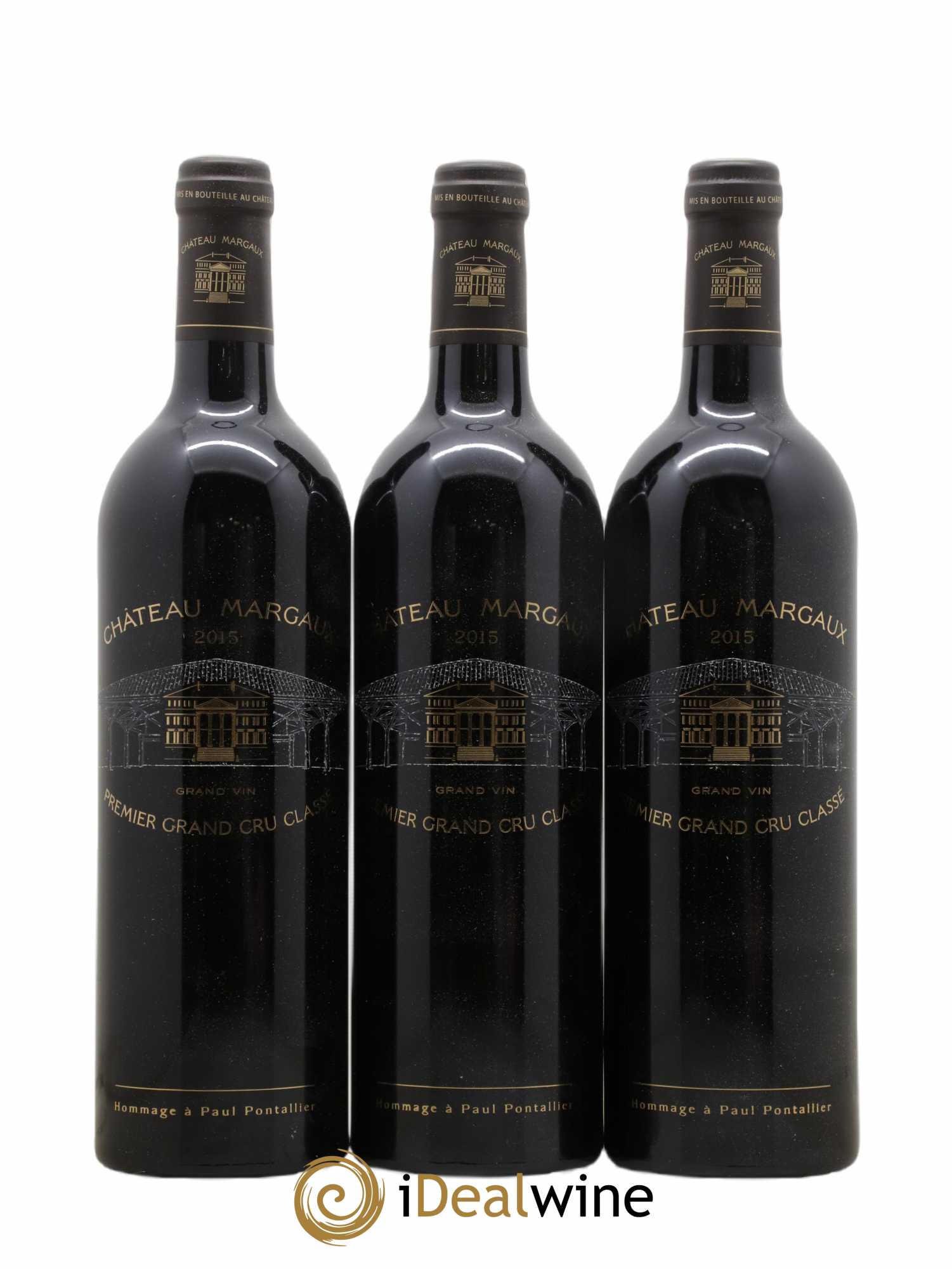 Château Margaux 1er Grand Cru Classé 2015 - Lot de 6 bouteilles - 3