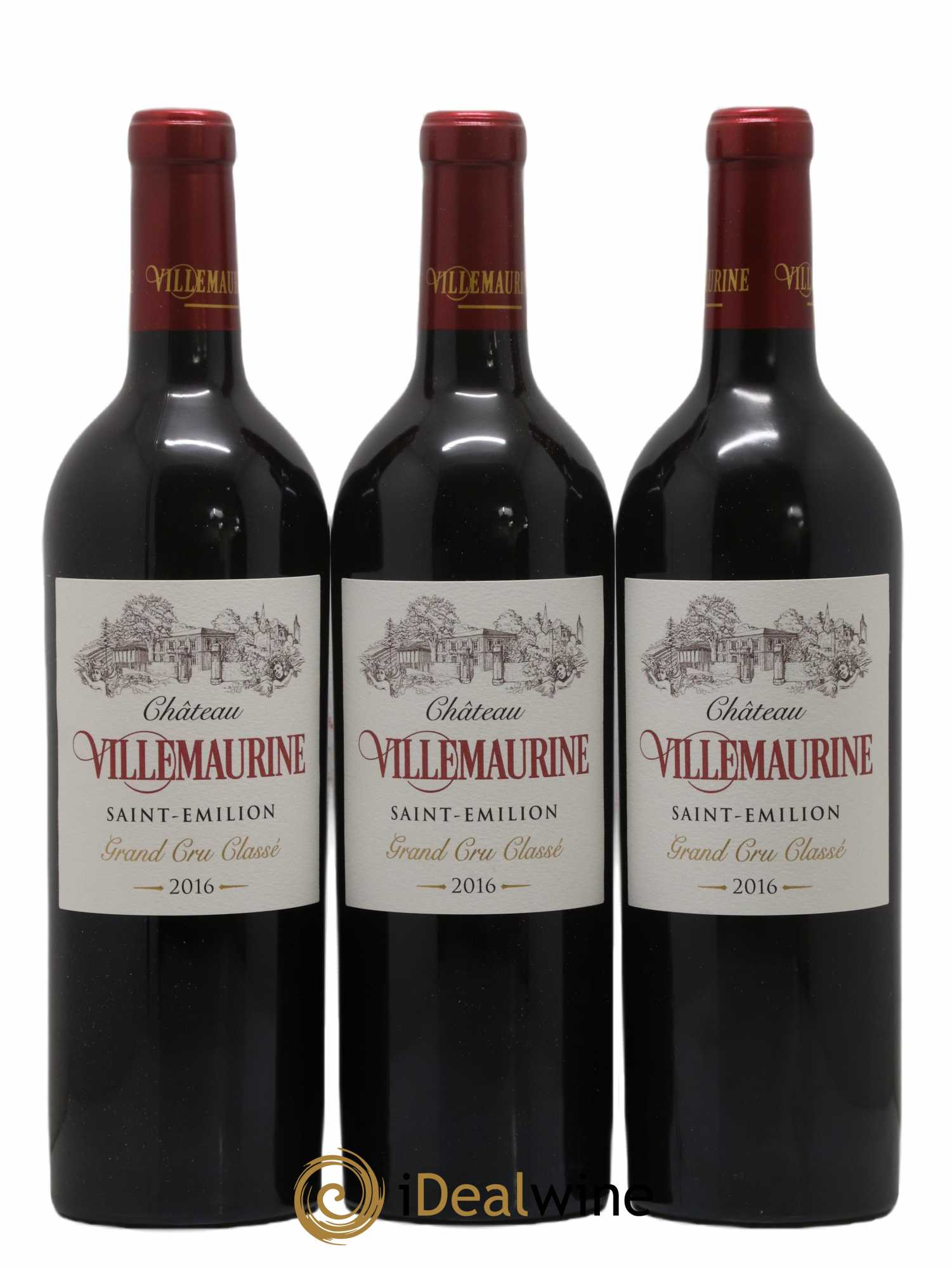 Château Villemaurine Grand Cru Classé 2016 - Lot de 12 bouteilles - 3