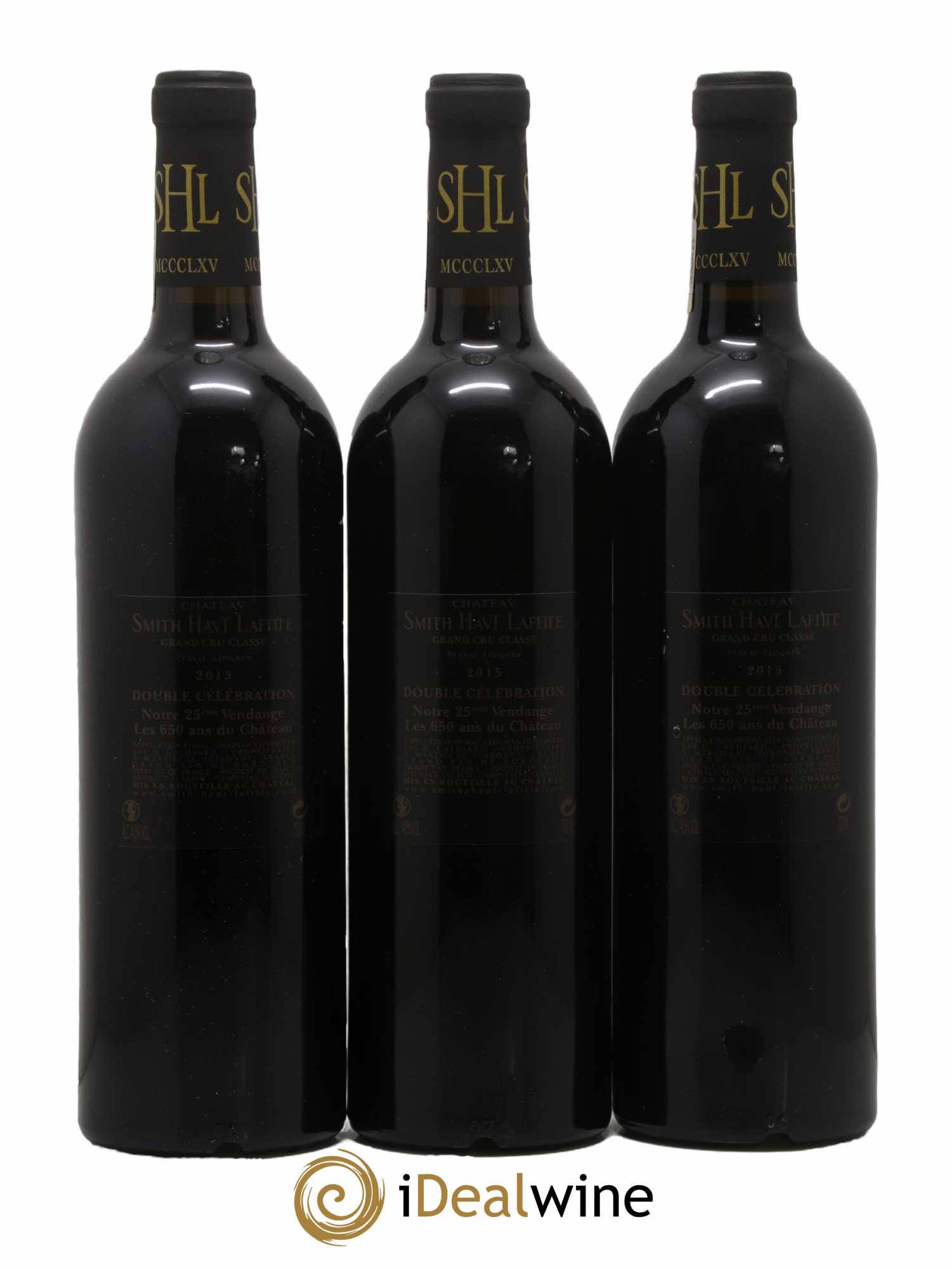 Château Smith Haut Lafitte Cru Classé de Graves 2015 - Lot de 3 bouteilles - 1
